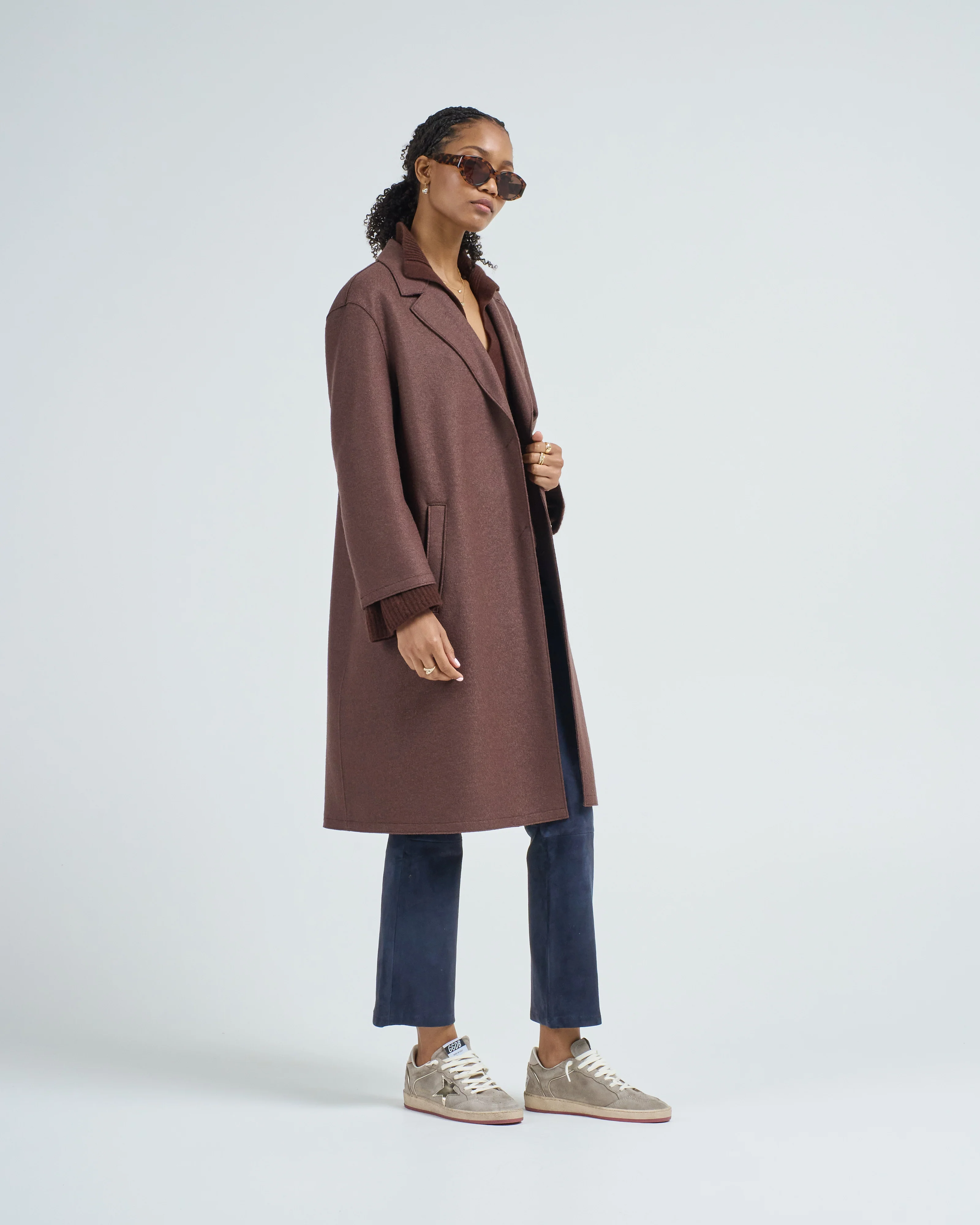 felted wool and nylon ultralight 3 in 1 coat - Image 6