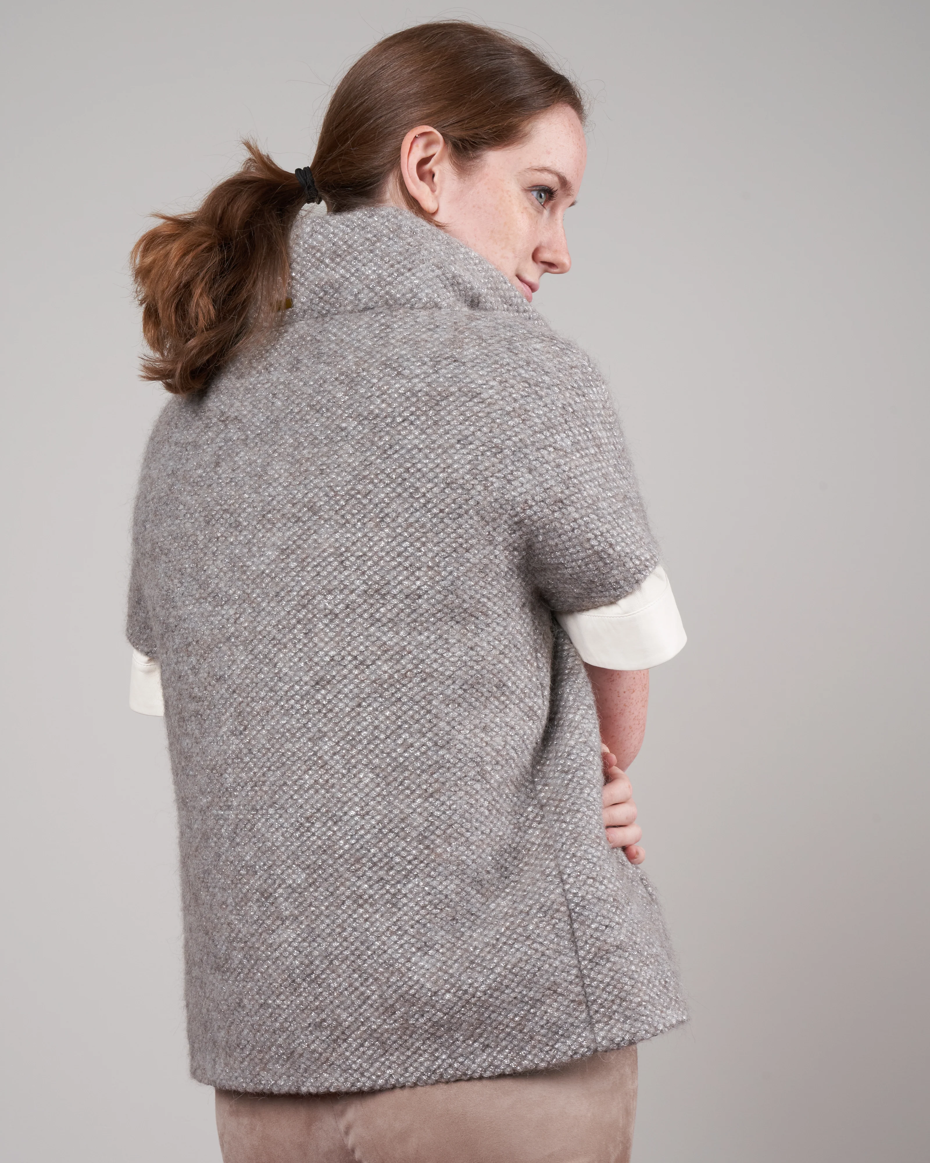 lurex animal friendly wool topper - grigio perla 9410 - Image 4