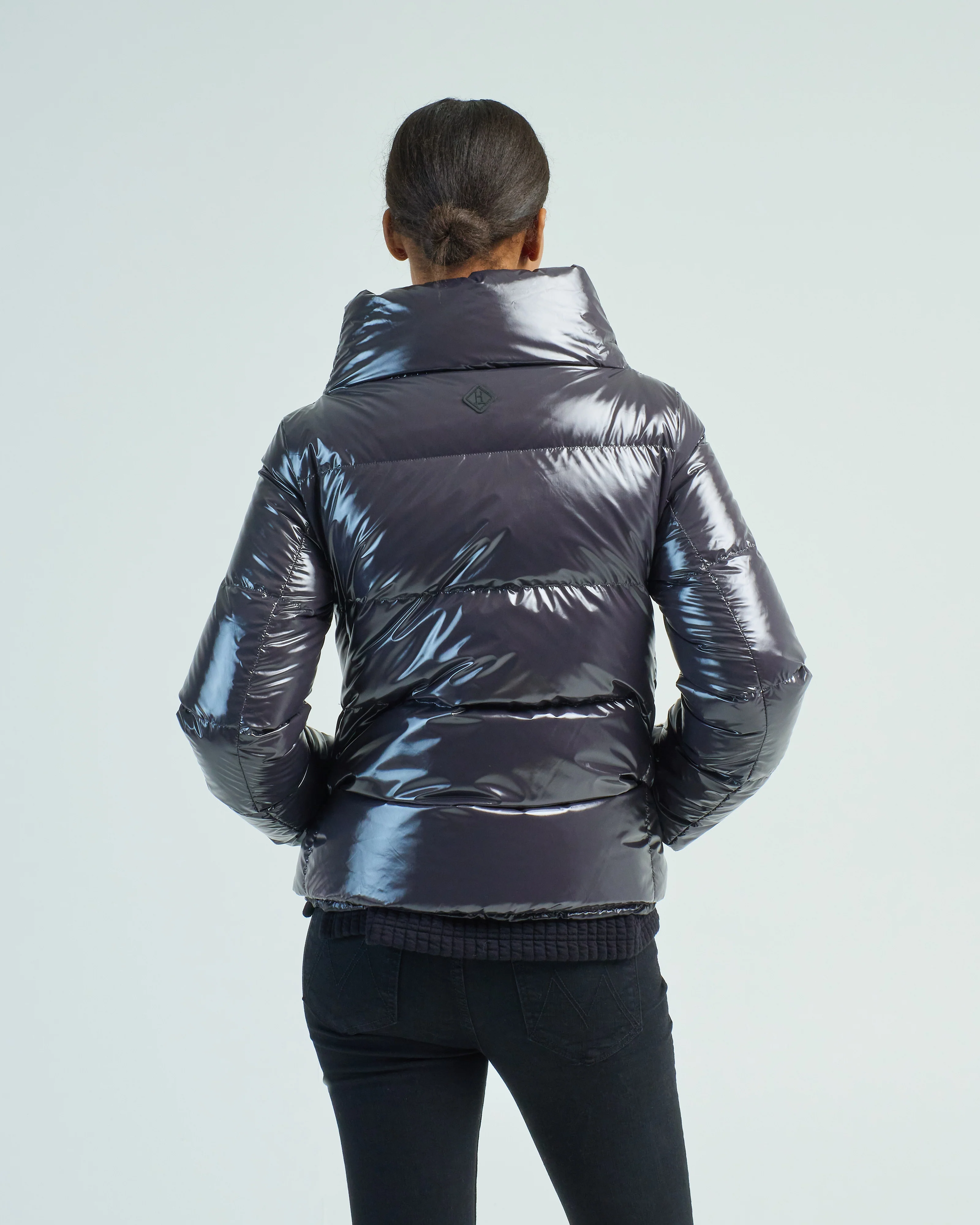 gloss zipper jacket - Image 4