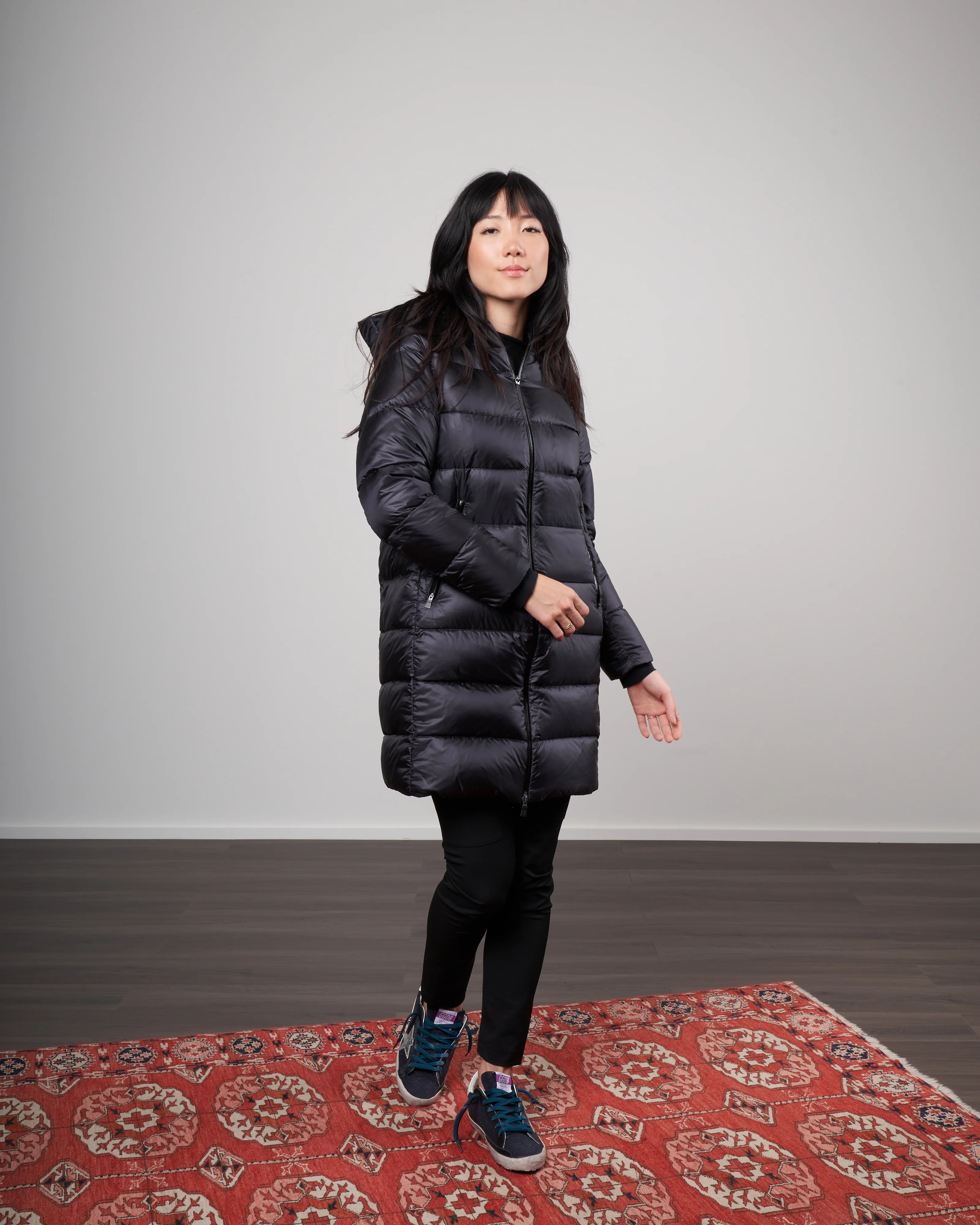 goretex® hooded 2-in-1 raincoat - nero 9300 - Image 8