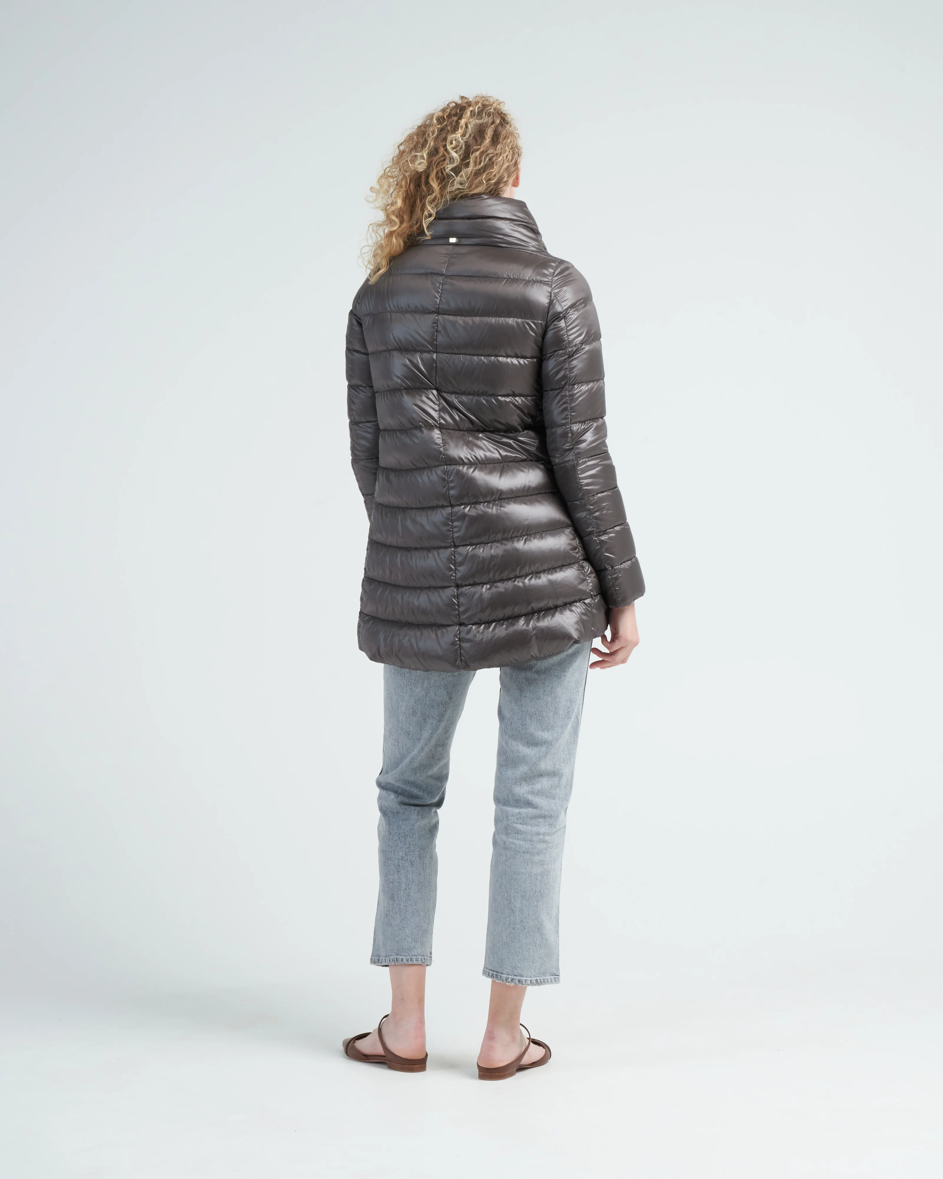 iconico amelia nylon ultralight a-line hi-lo - Image 4