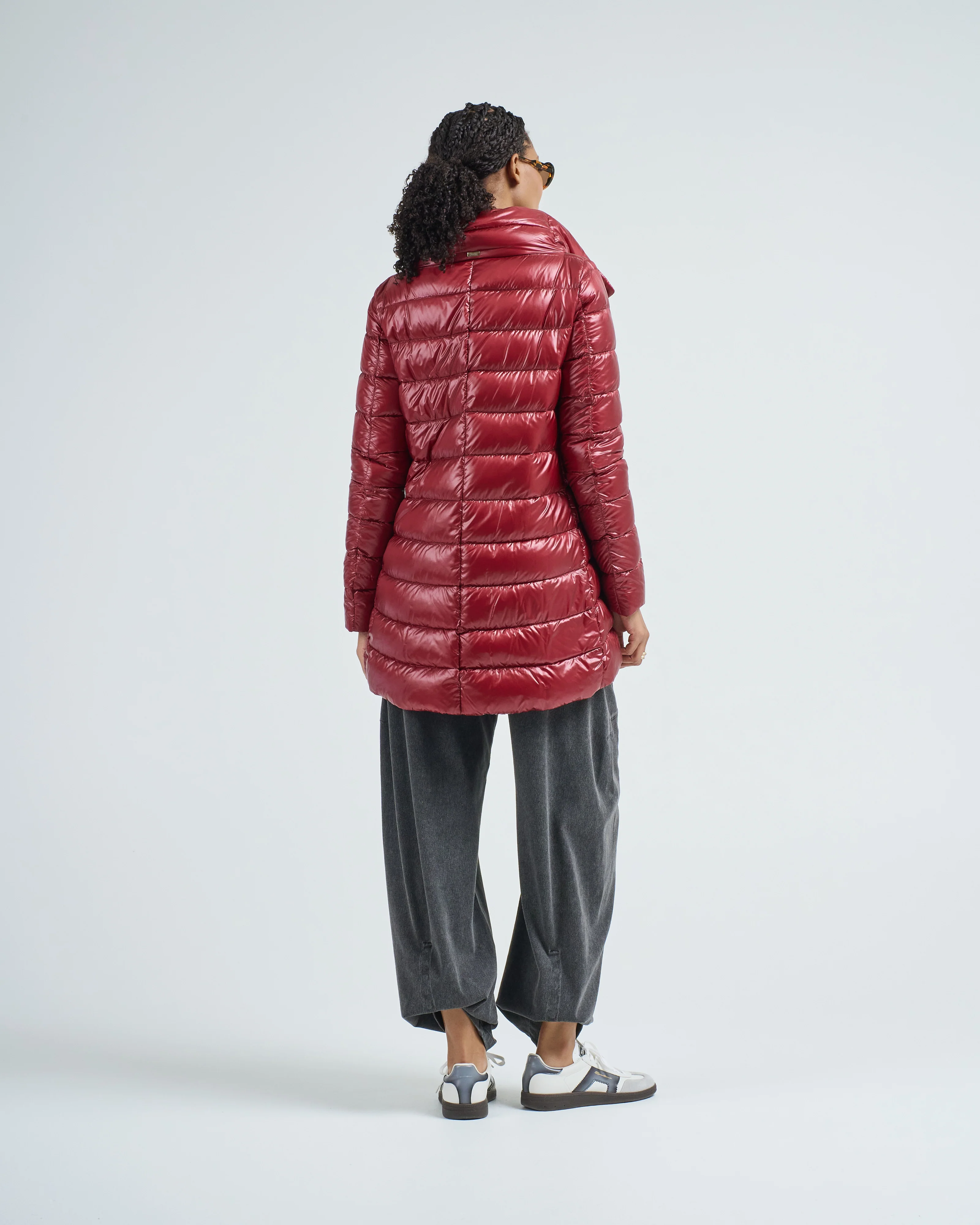 iconico amelia nylon ultralight a-line hi-lo - Image 3