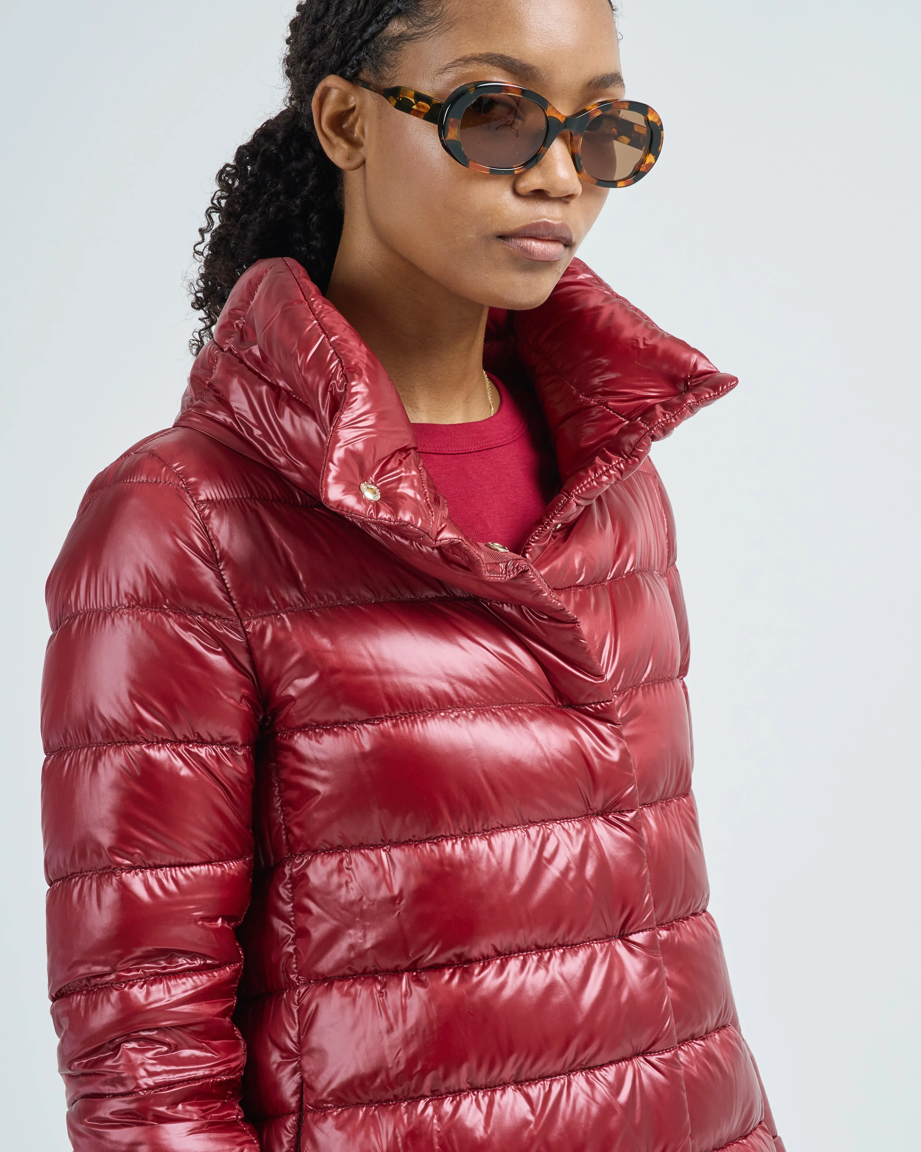 iconico amelia nylon ultralight a-line hi-lo - Image 4