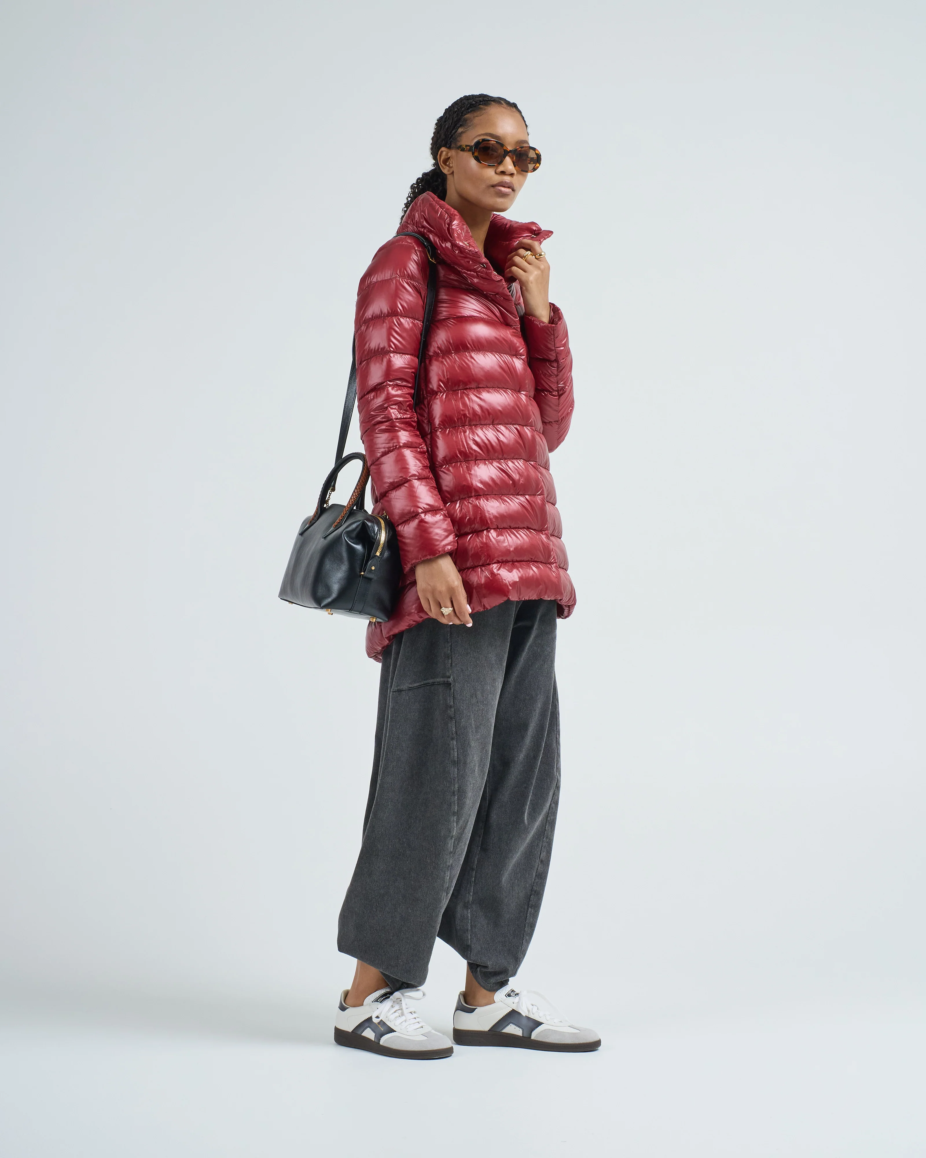 iconico amelia nylon ultralight a-line hi-lo - Image 5