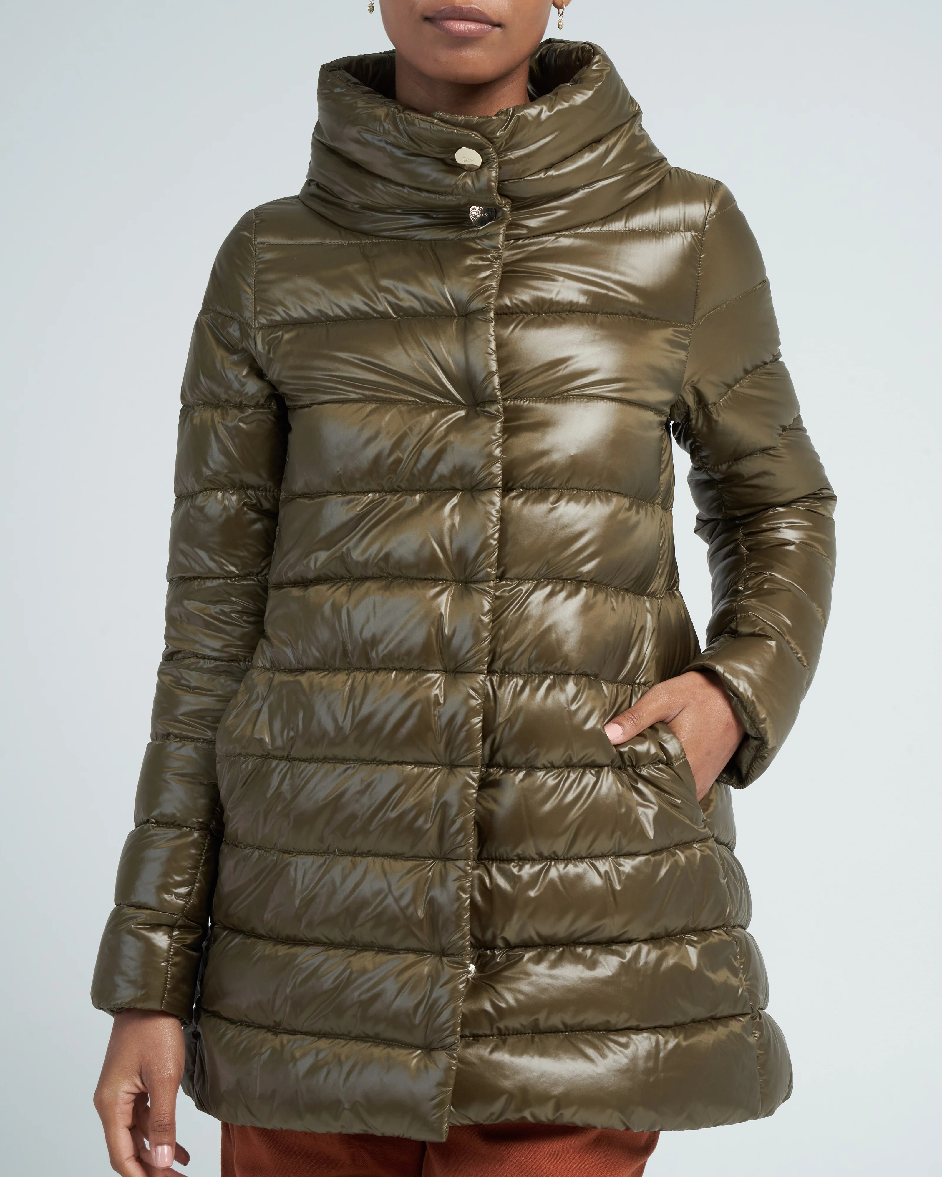 iconico amelia nylon ultralight a-line hi-lo - Image 5
