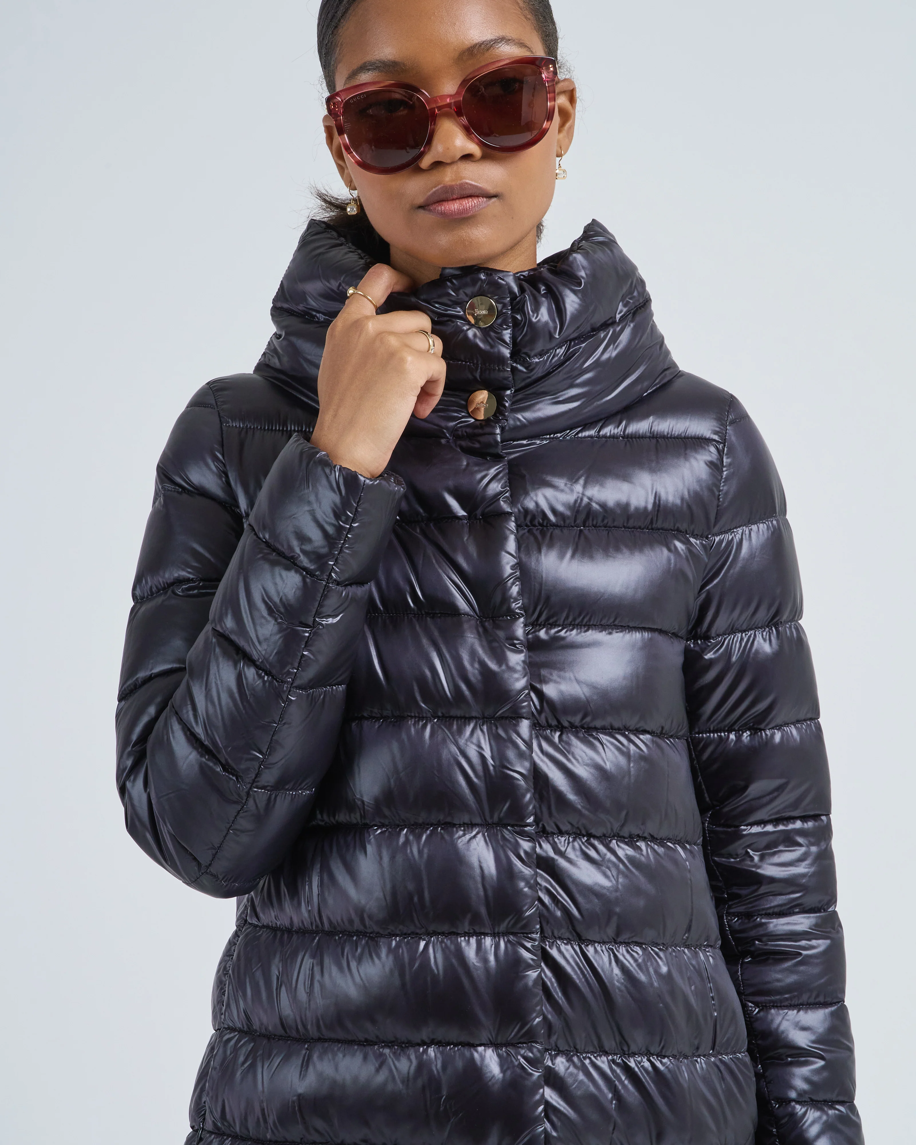 iconico amelia nylon ultralight a-line hi-lo - Image 5