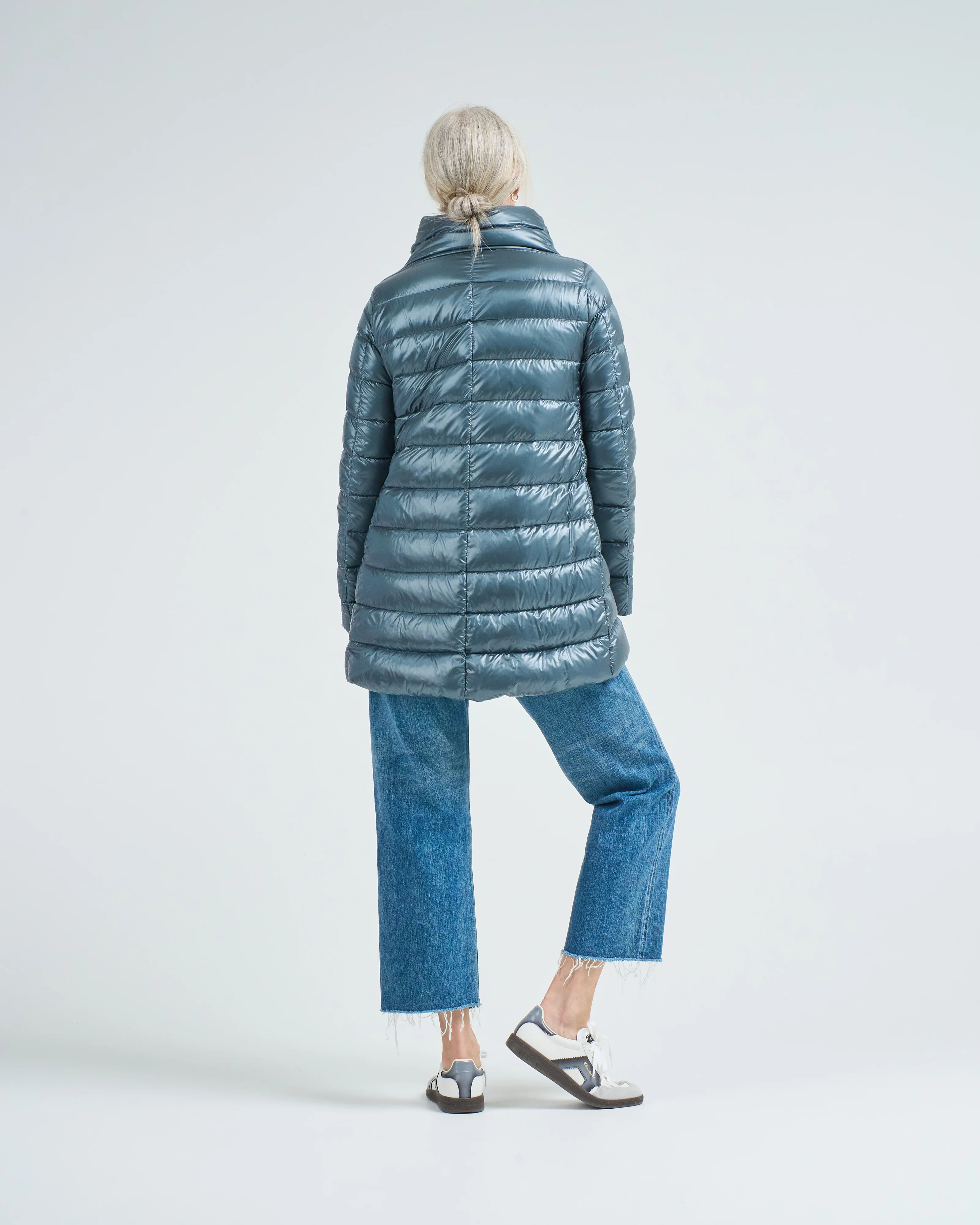 iconico amelia nylon ultralight a-line hi-lo - Image 5