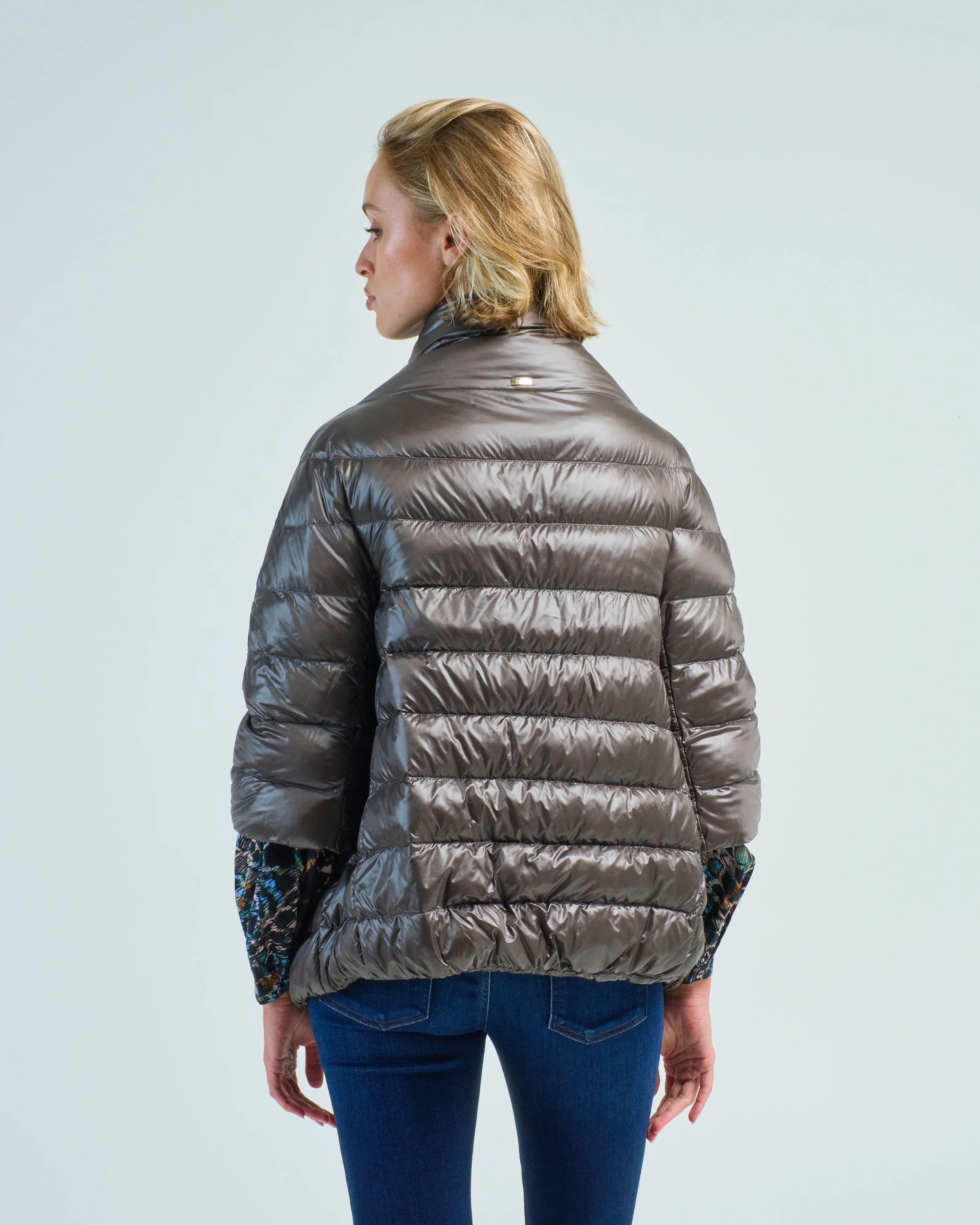 iconico aminta 3/4 slv cocoon coat - Image 4