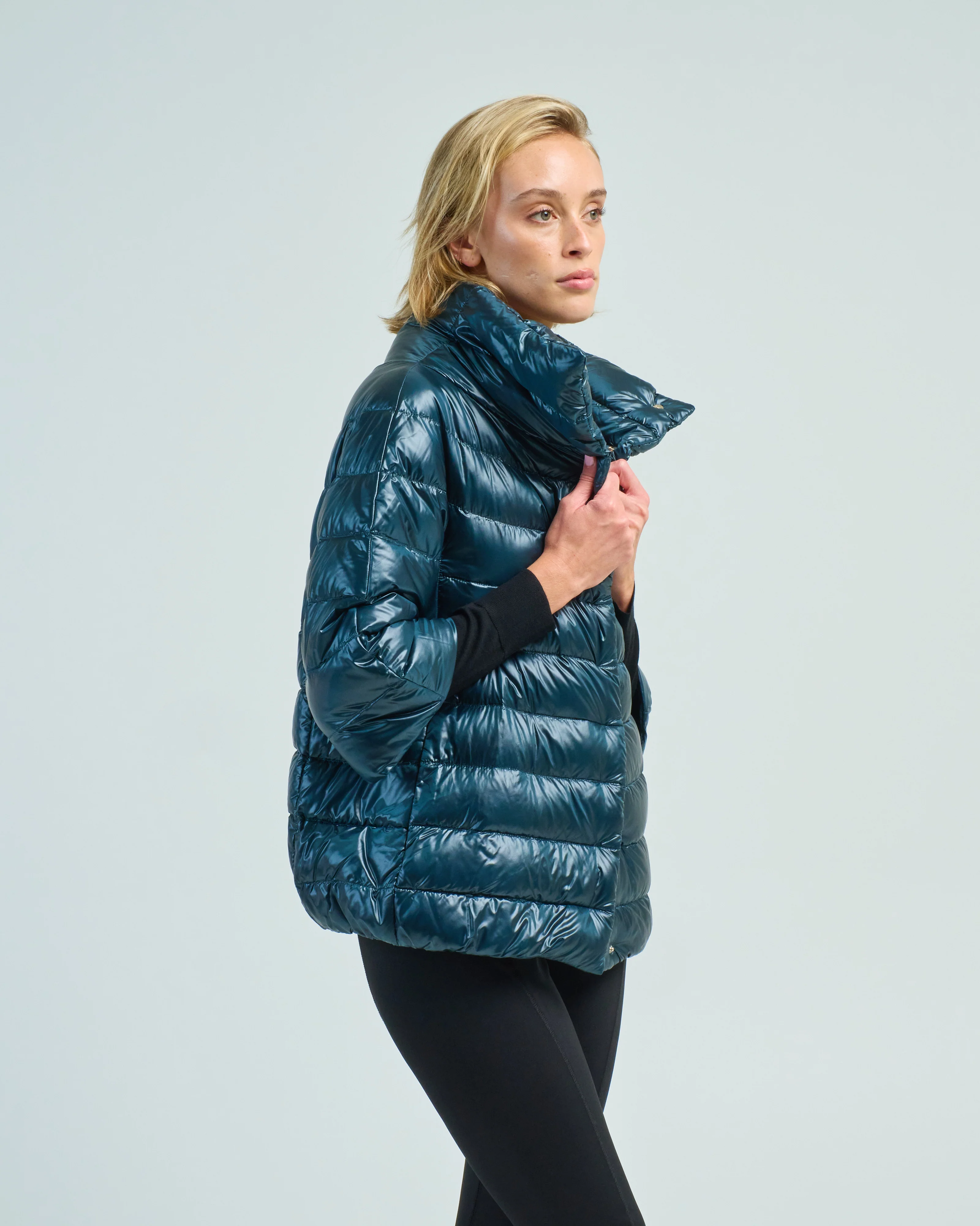 iconico aminta 3/4 slv cocoon coat - Image 3