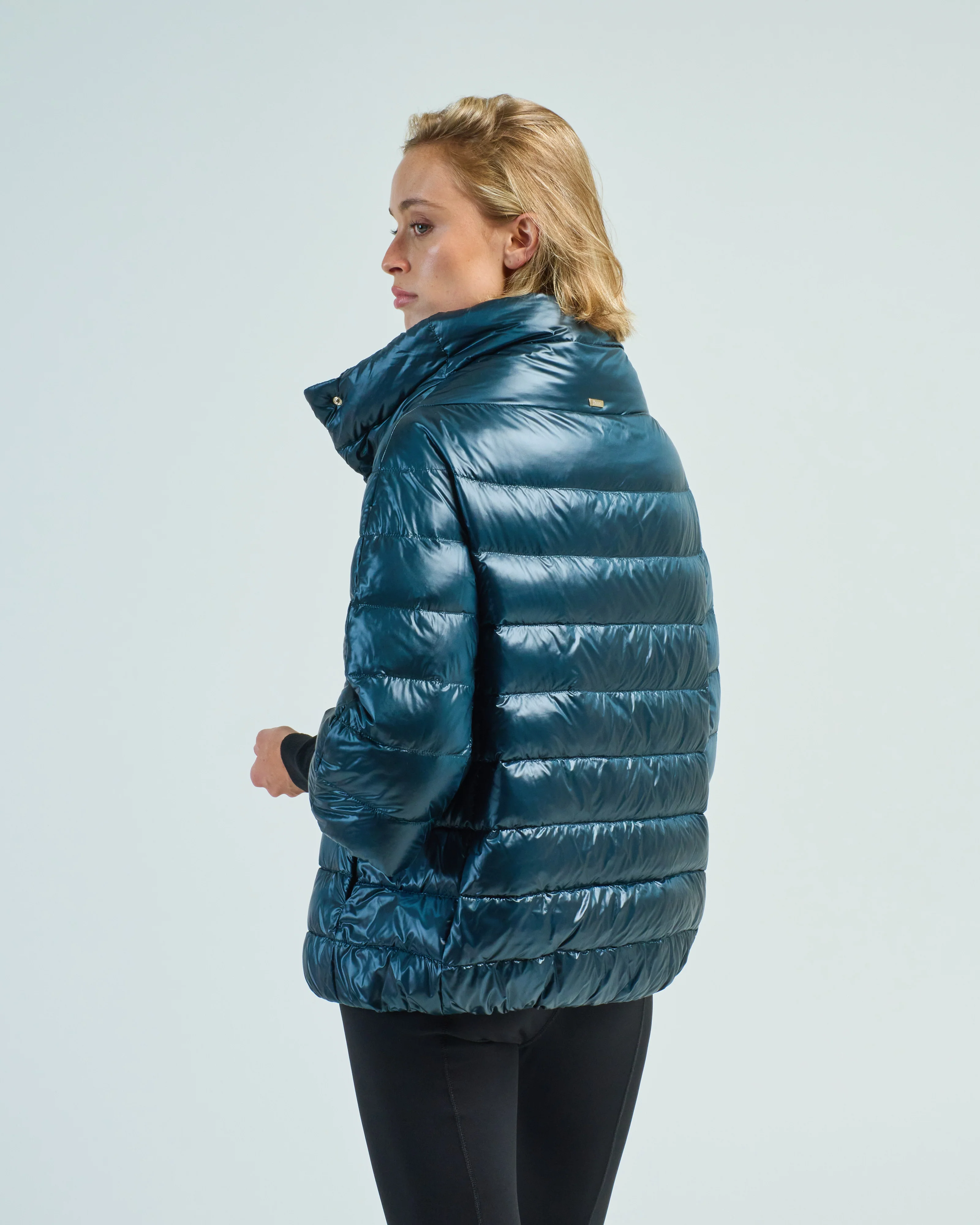 iconico aminta 3/4 slv cocoon coat - Image 4