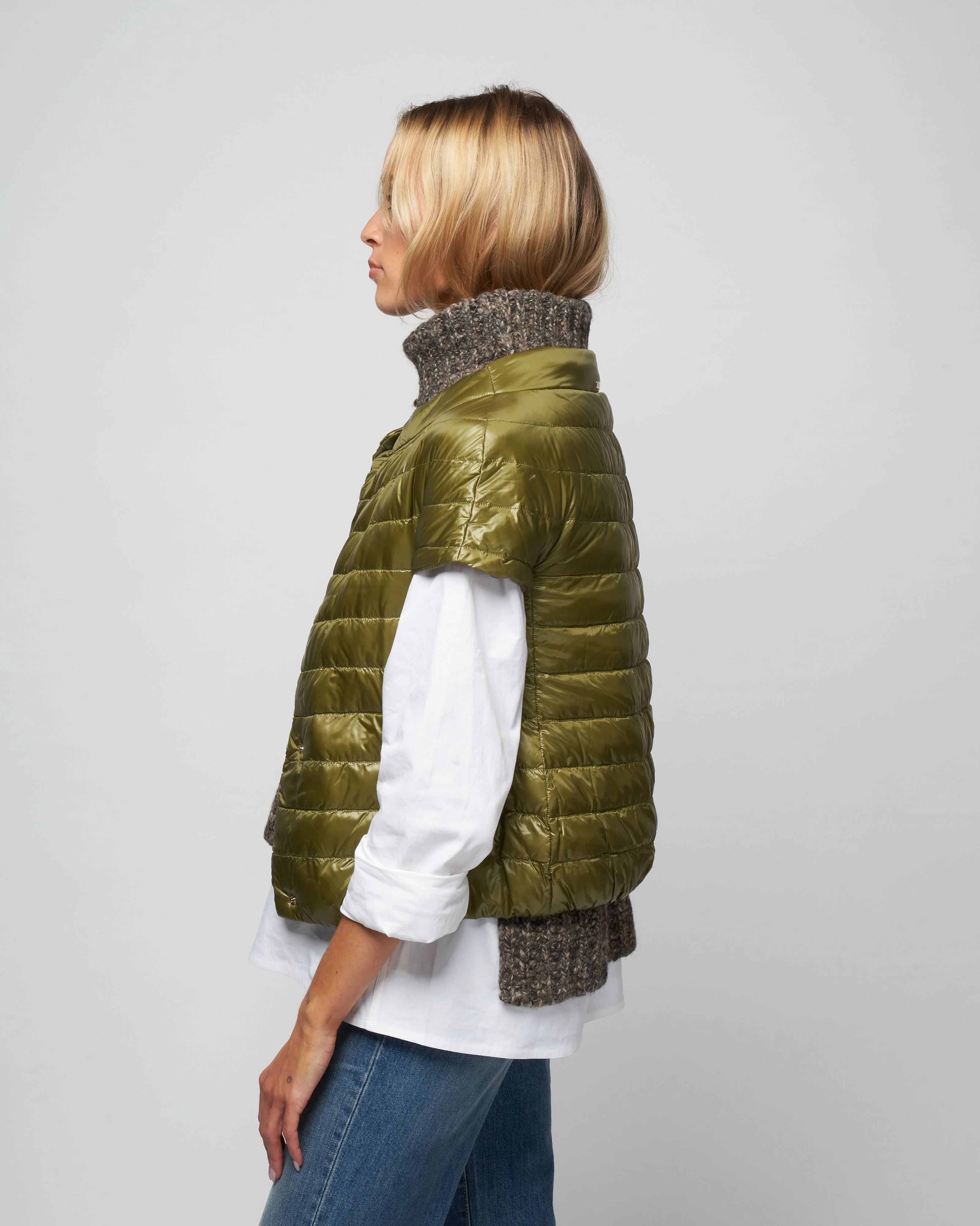 iconico emilia cap slv - verde oliva - Image 3