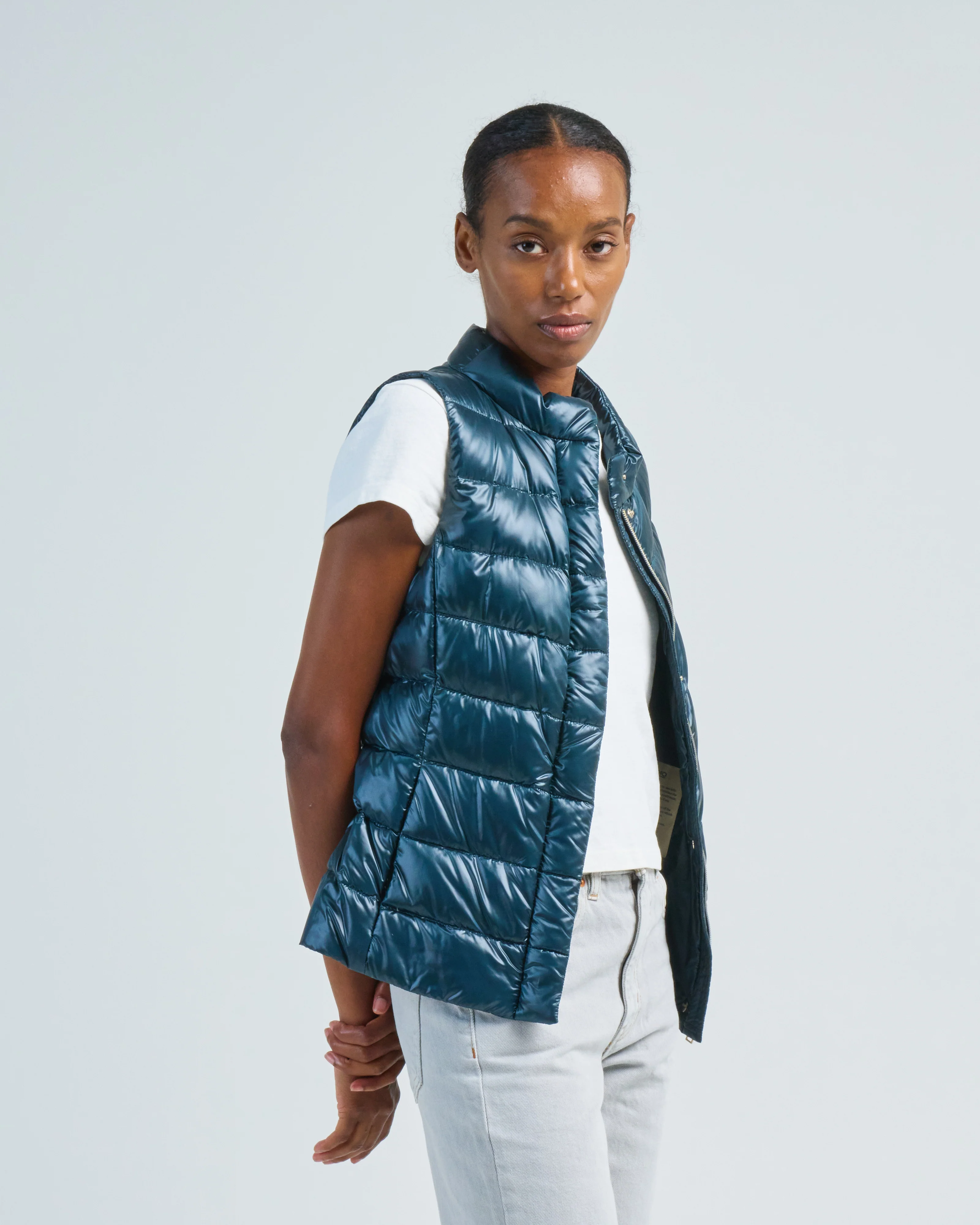 iconico giulia nylon ultralight short vest - Image 3