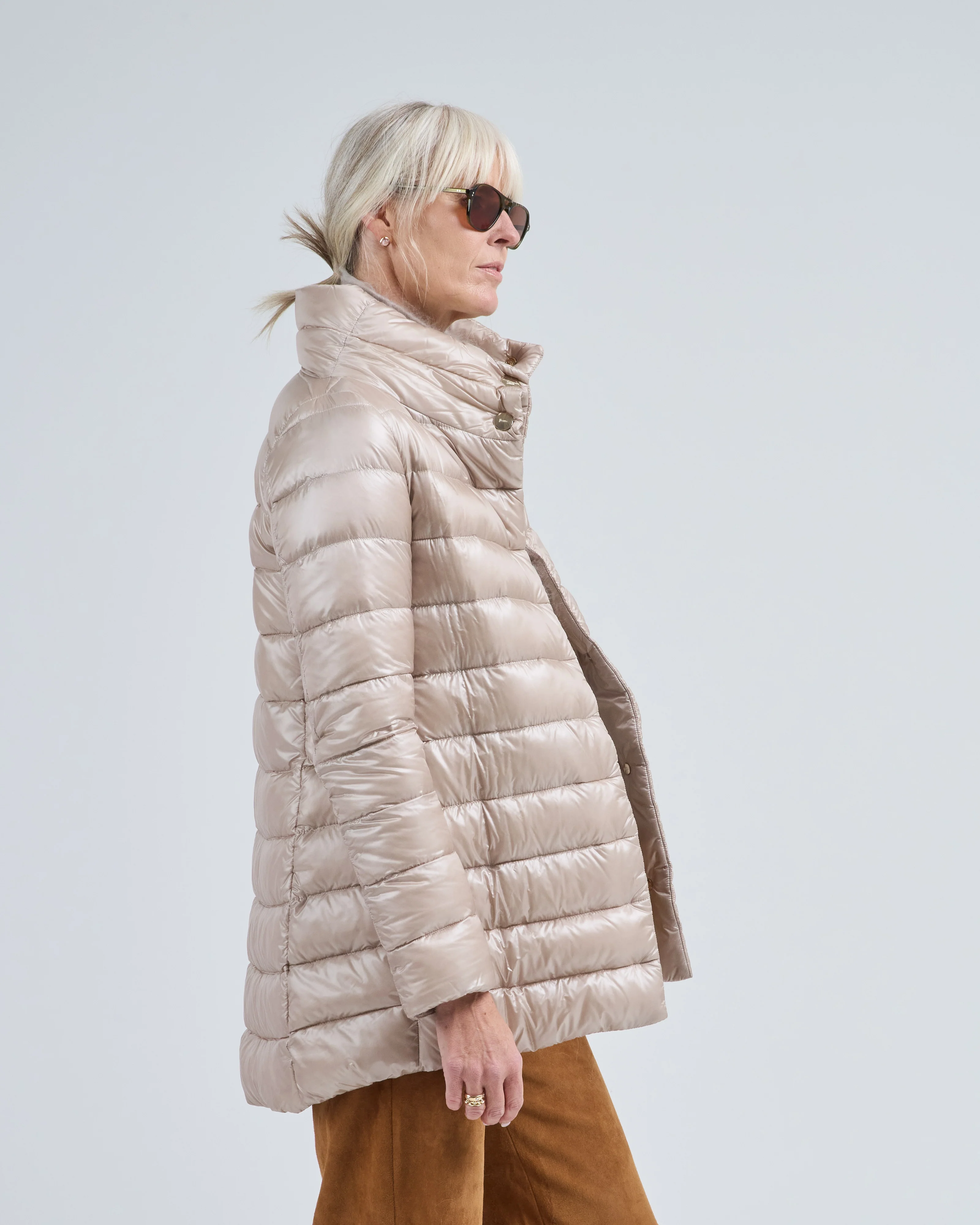iconico amelia nylon ultralight a-line hi-lo - Image 3