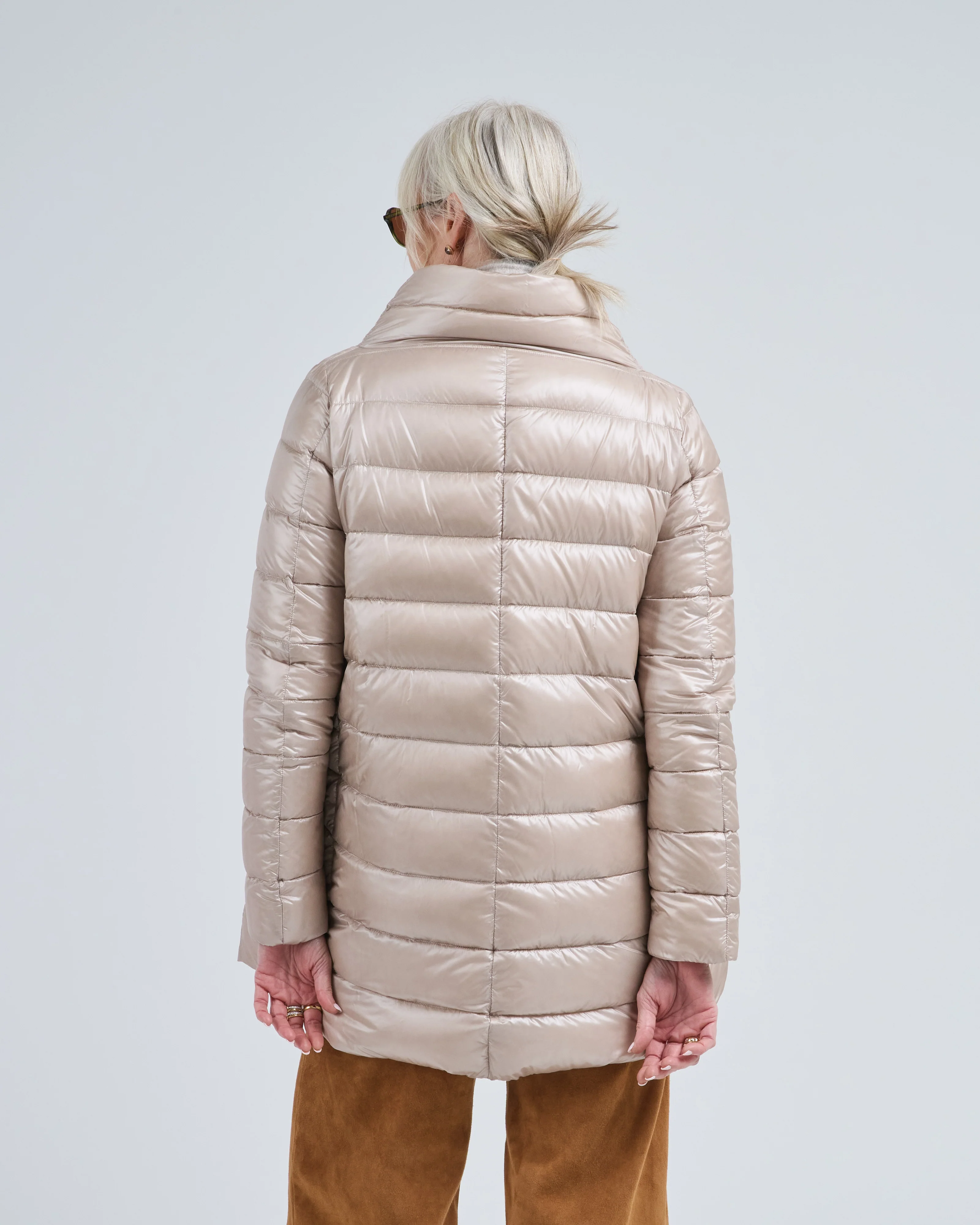 iconico amelia nylon ultralight a-line hi-lo - Image 4