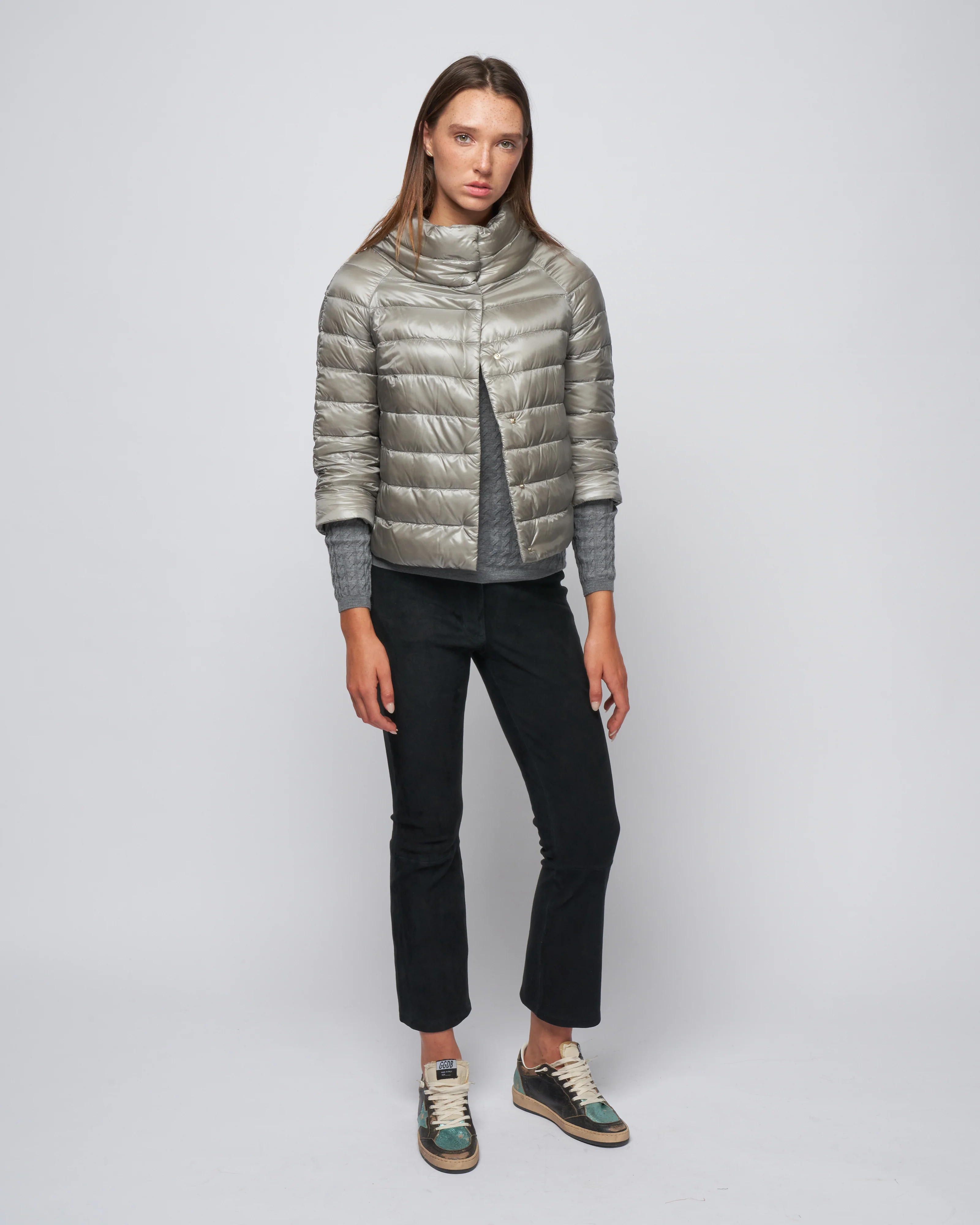 iconico sofia 3/4 slv bolero - grigio - Image 2