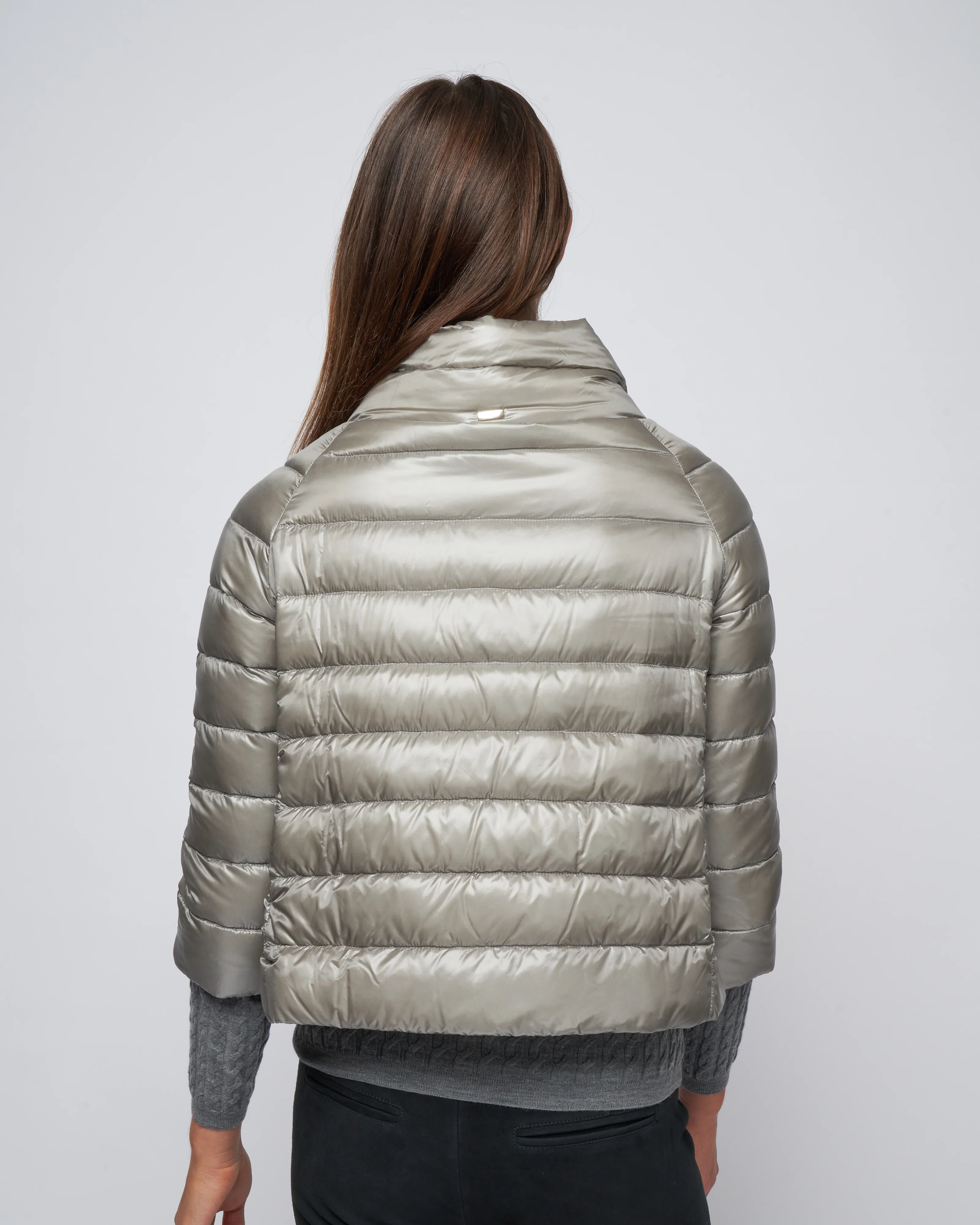 iconico sofia 3/4 slv bolero - grigio - Image 4