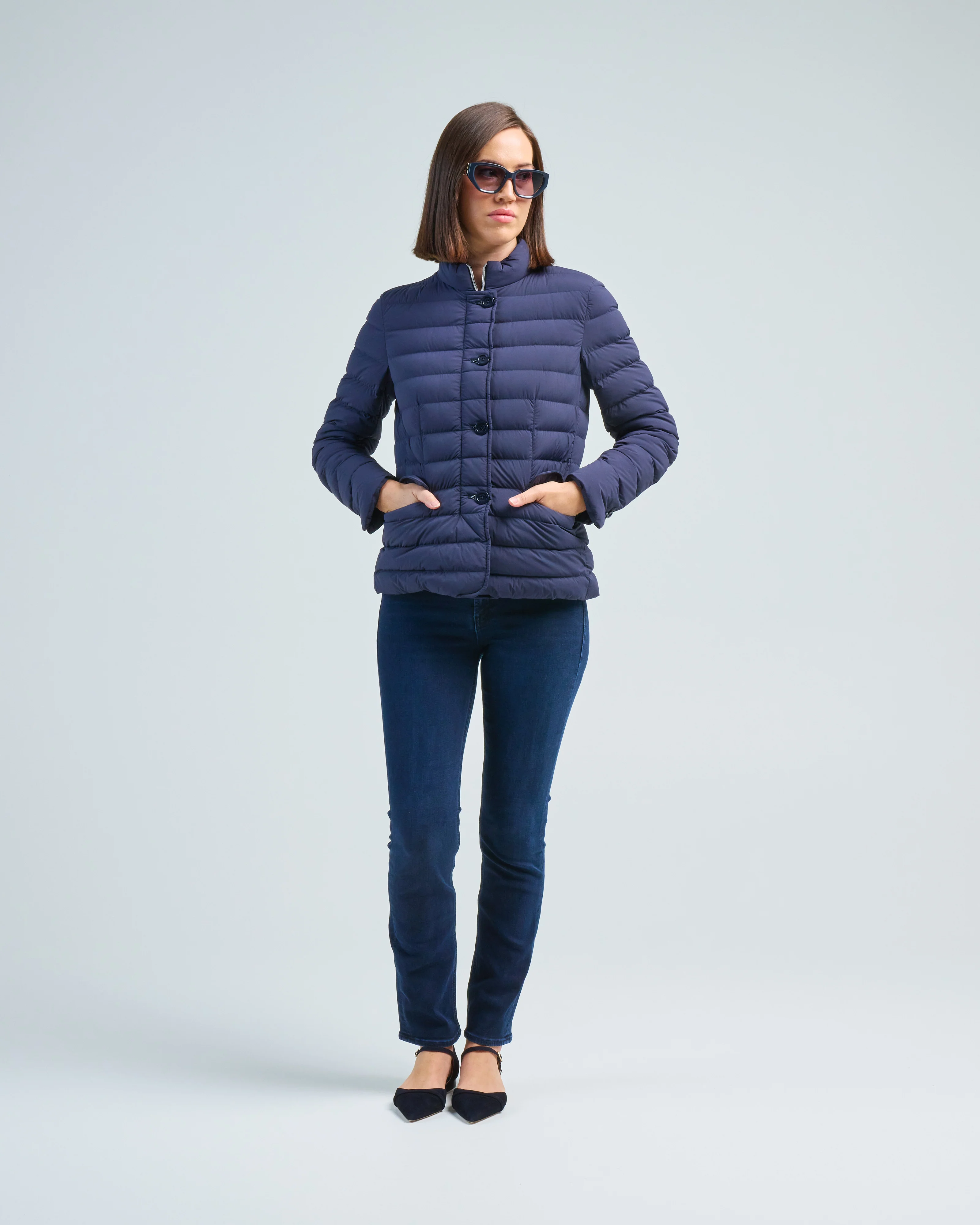 light nylon stretch packable jacket - Image 2