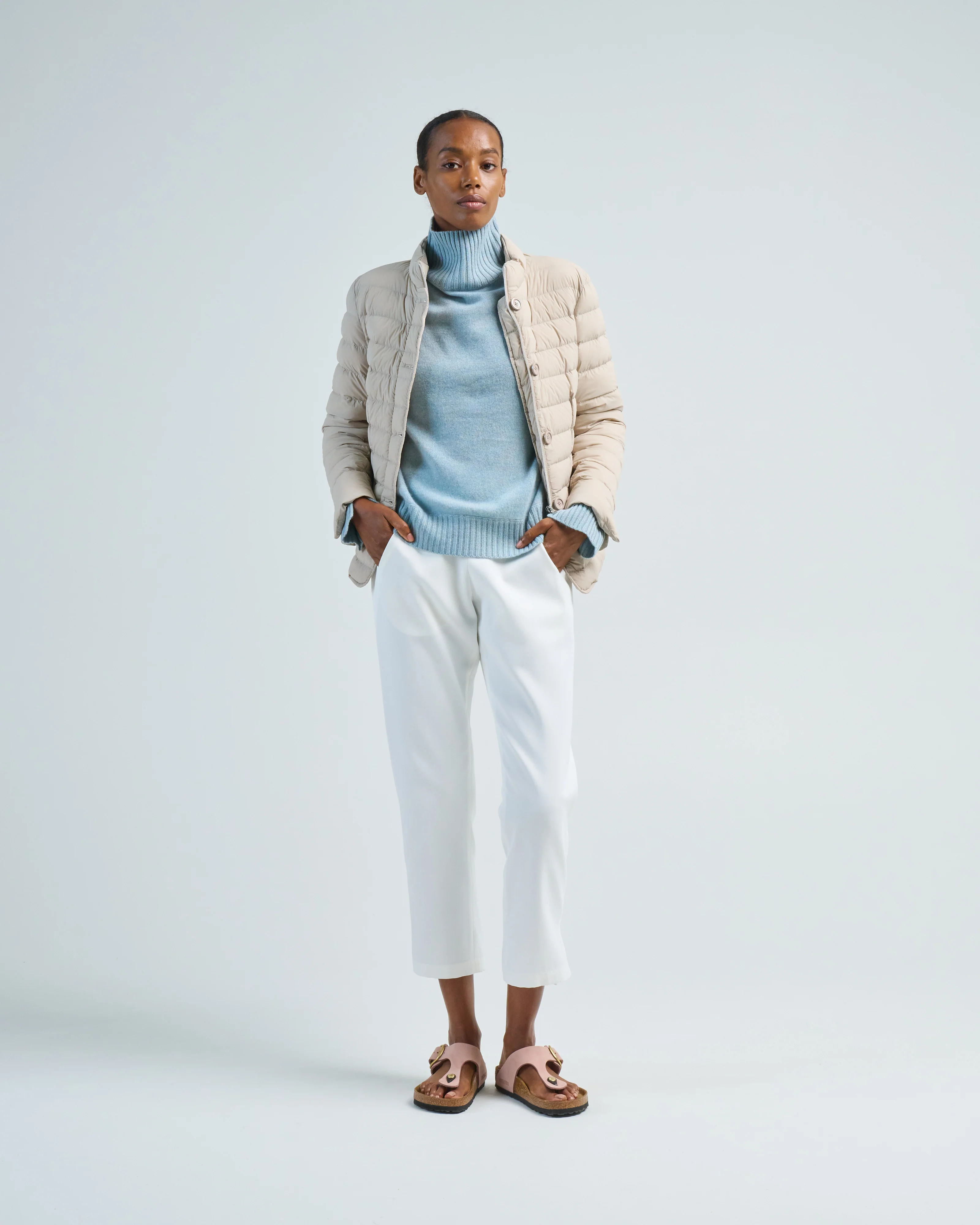 light nylon stretch packable jacket - Image 2