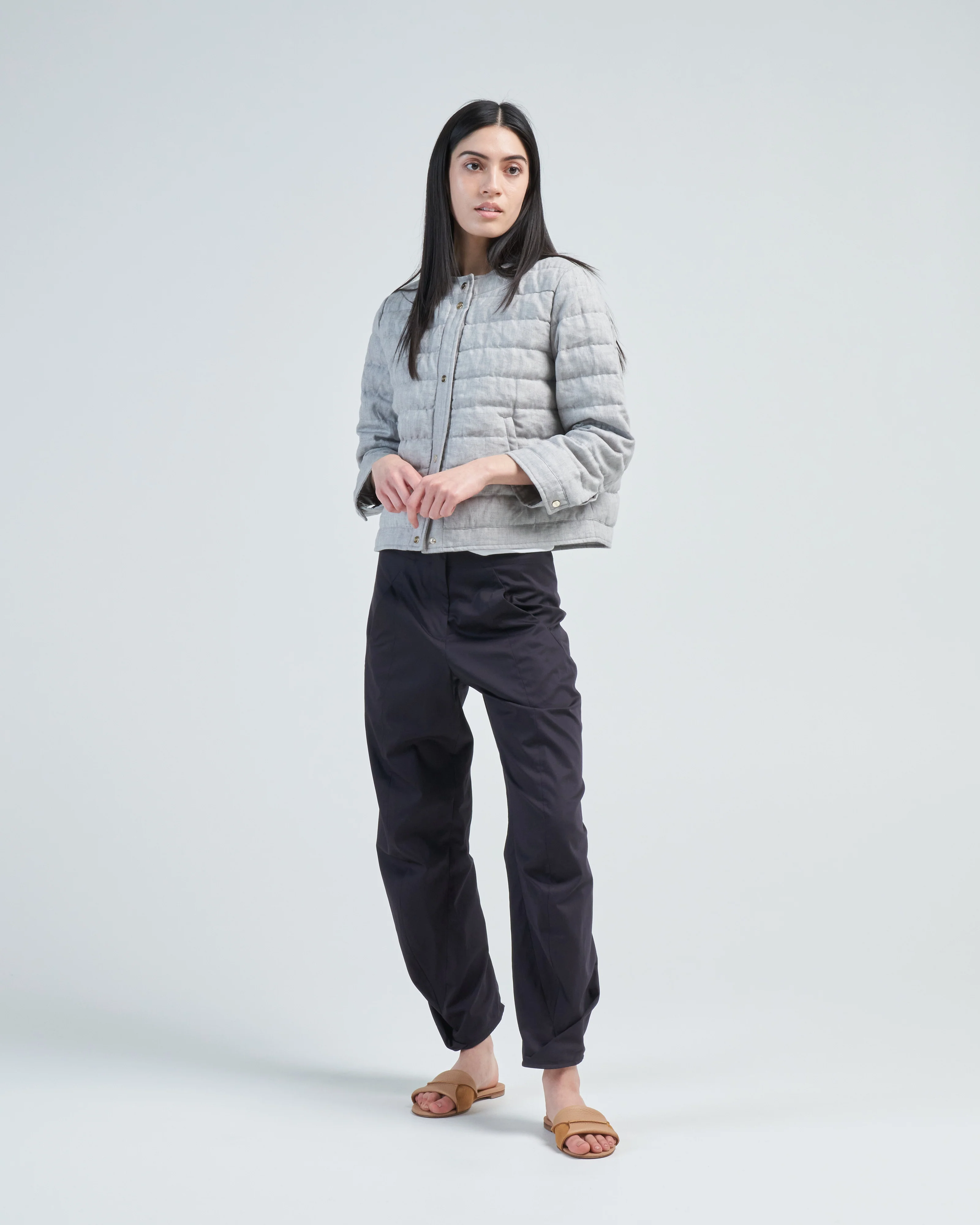 linen short jacket - Image 2