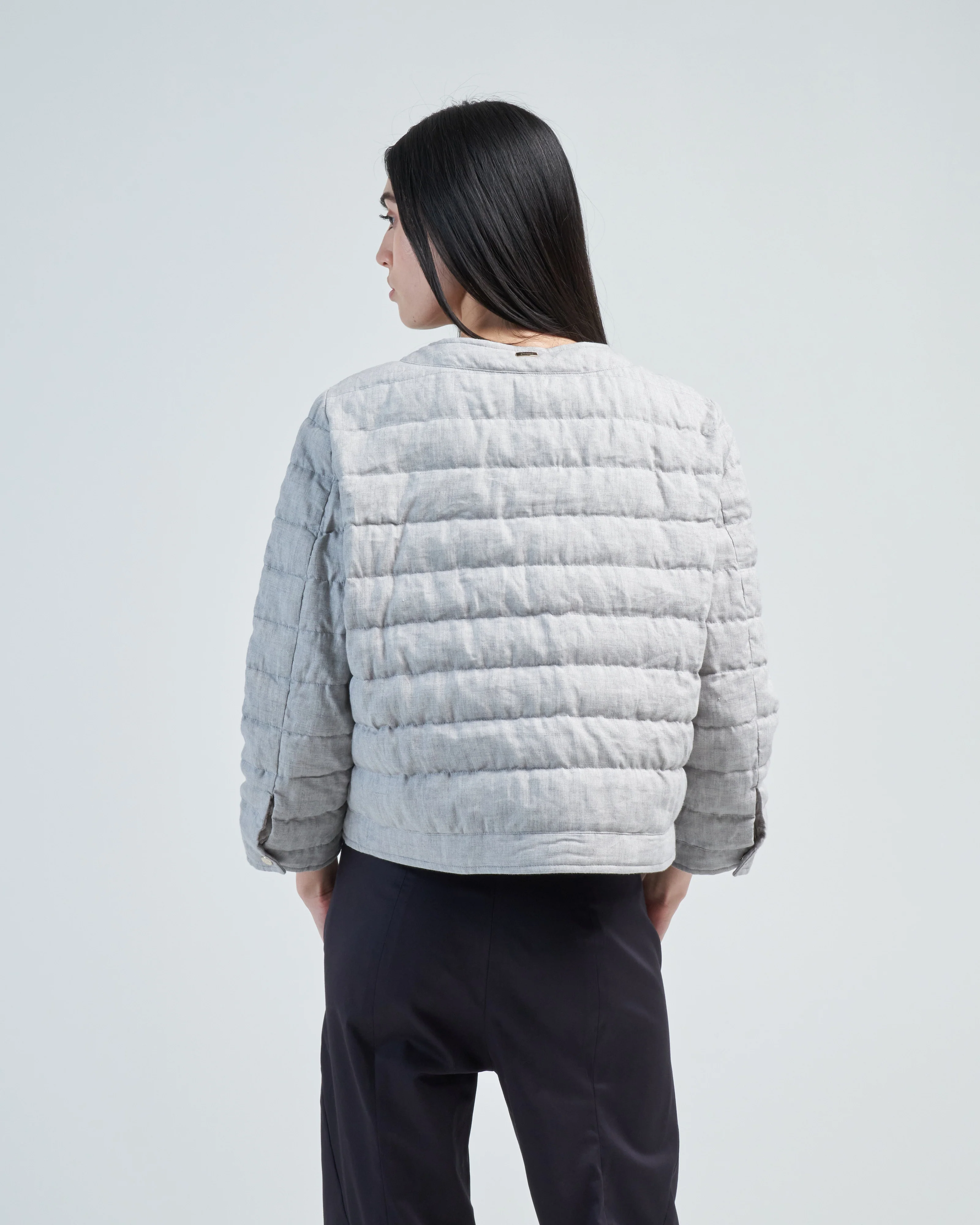 linen short jacket - Image 4