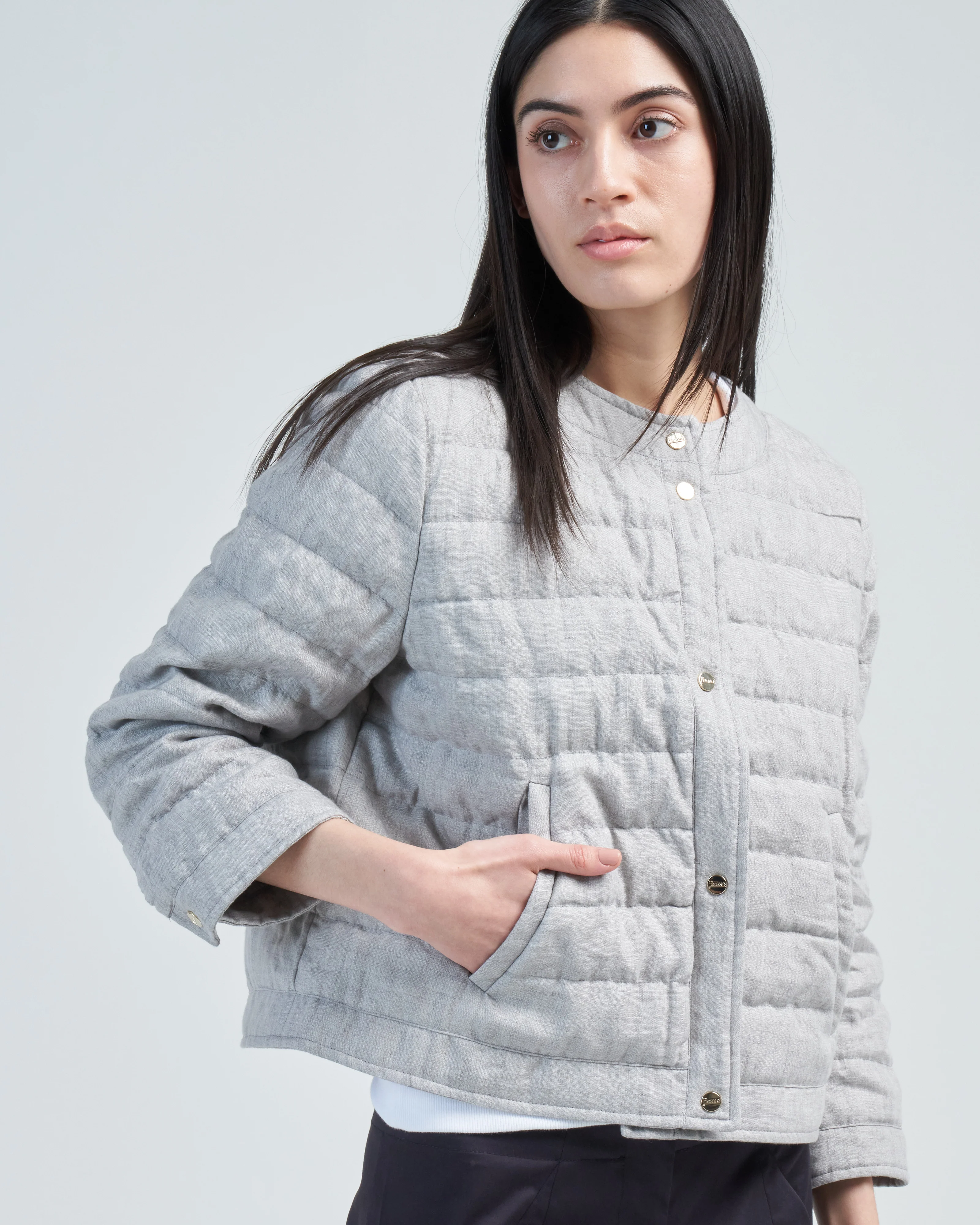 linen short jacket - Image 5