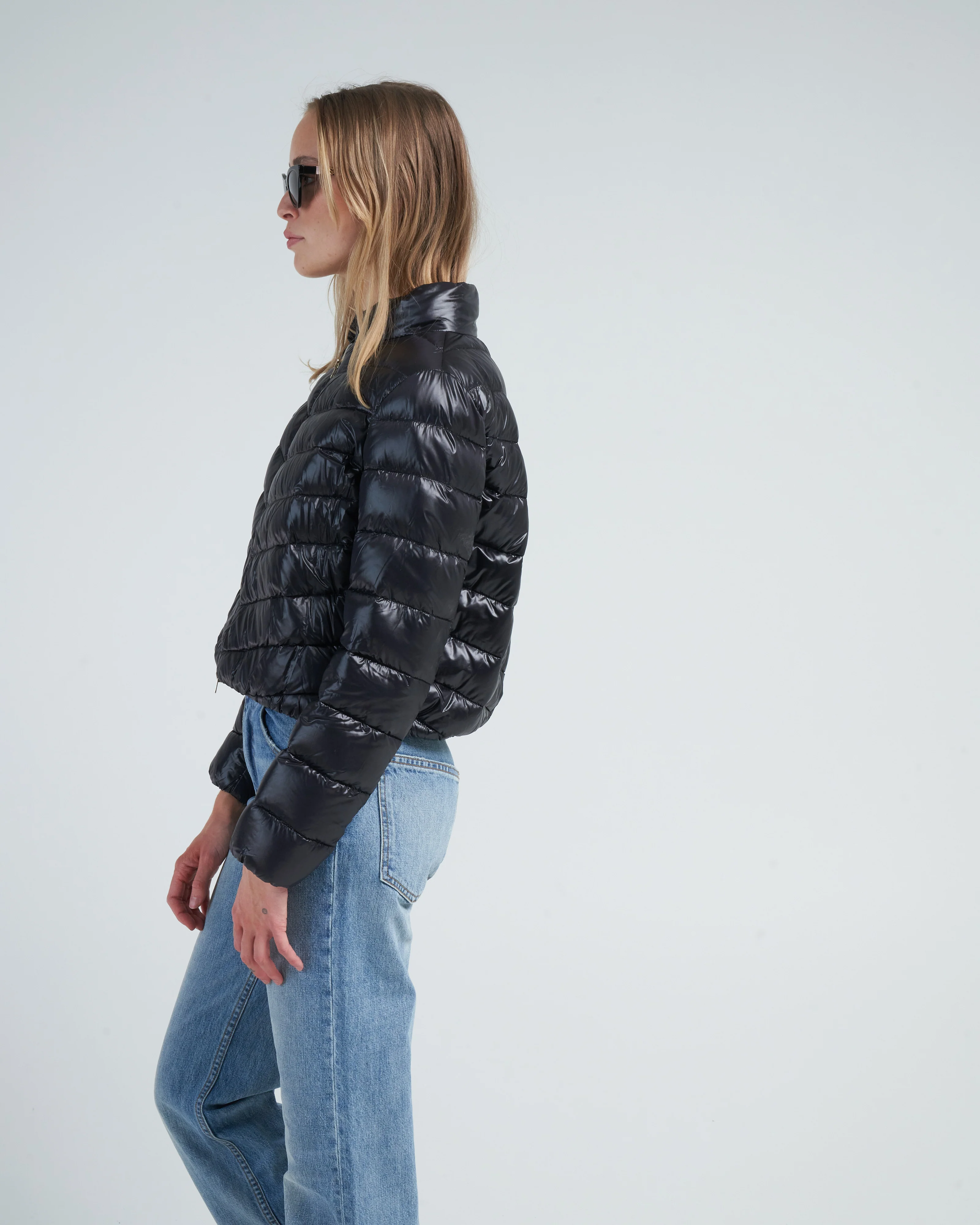 nylon ultralight chevron bomber - Image 3