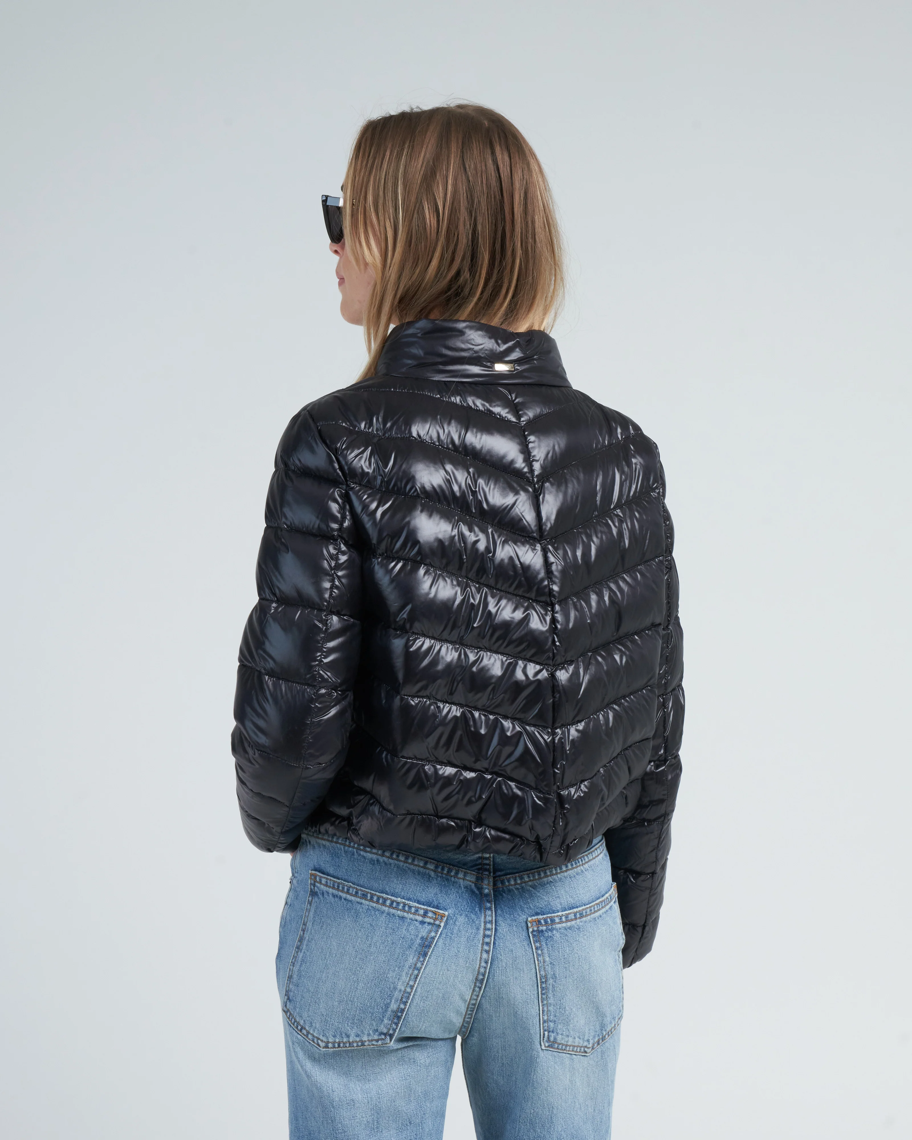 nylon ultralight chevron bomber - Image 4