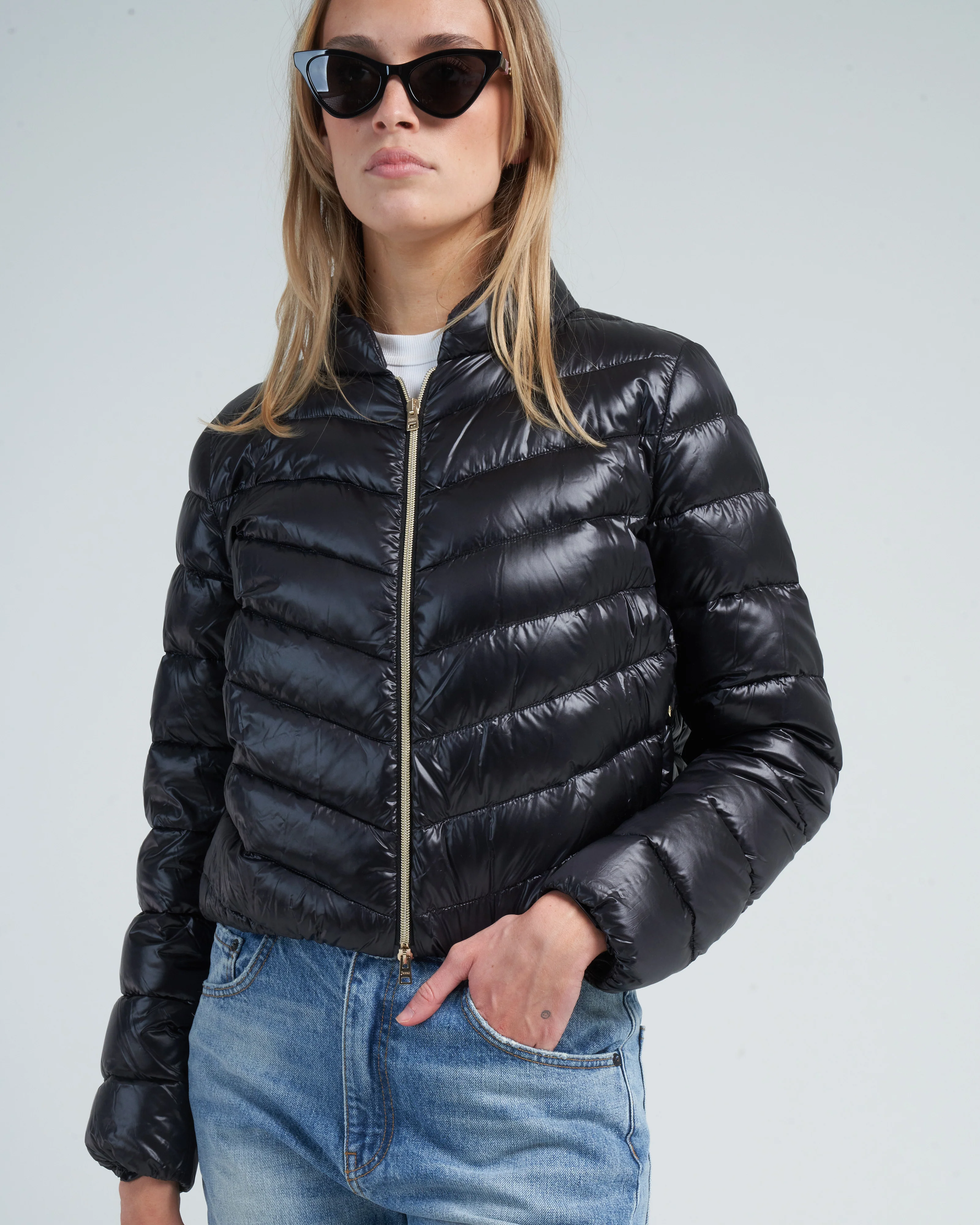 nylon ultralight chevron bomber - Image 5