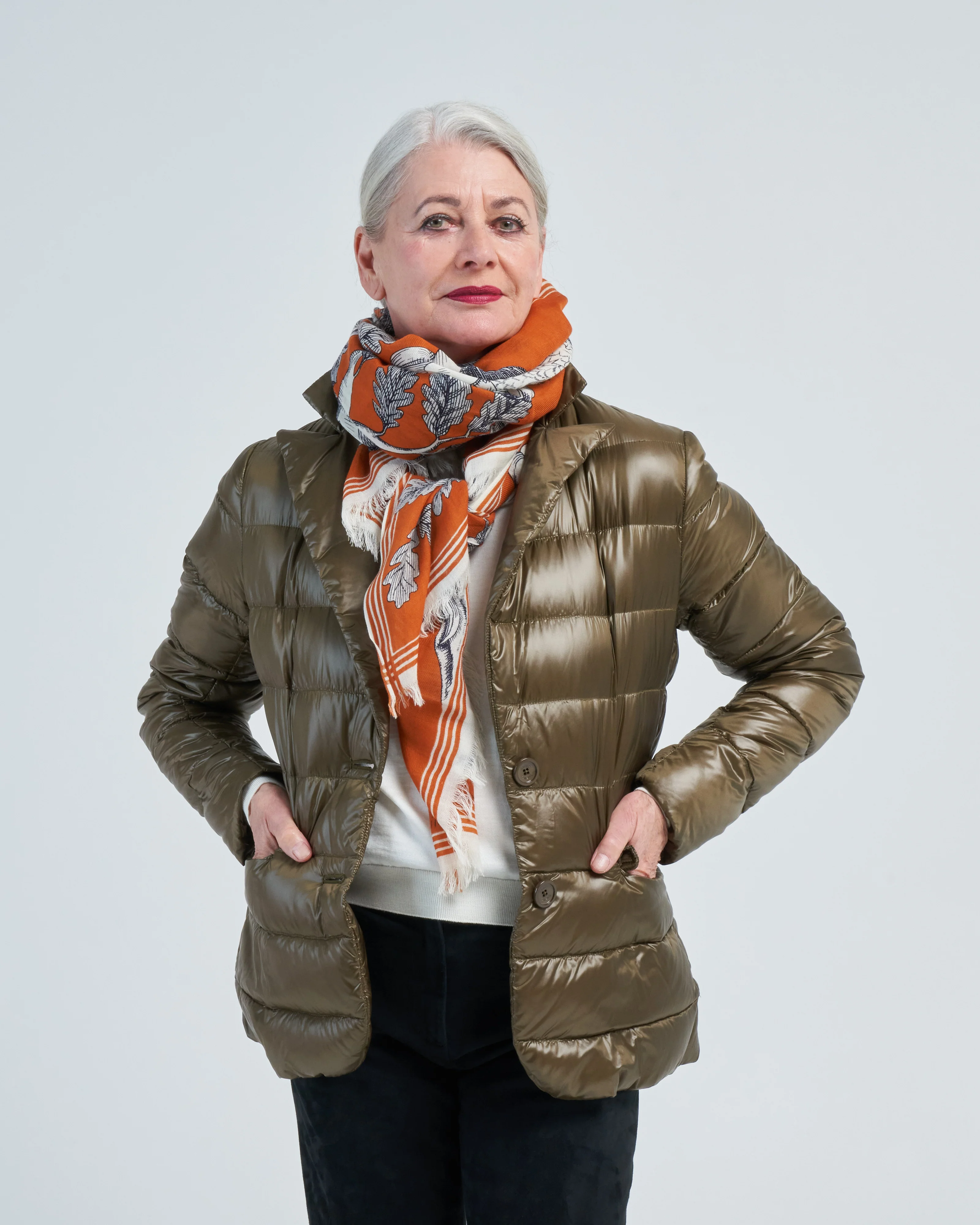 nylon ultralight fitted blazer - Image 3