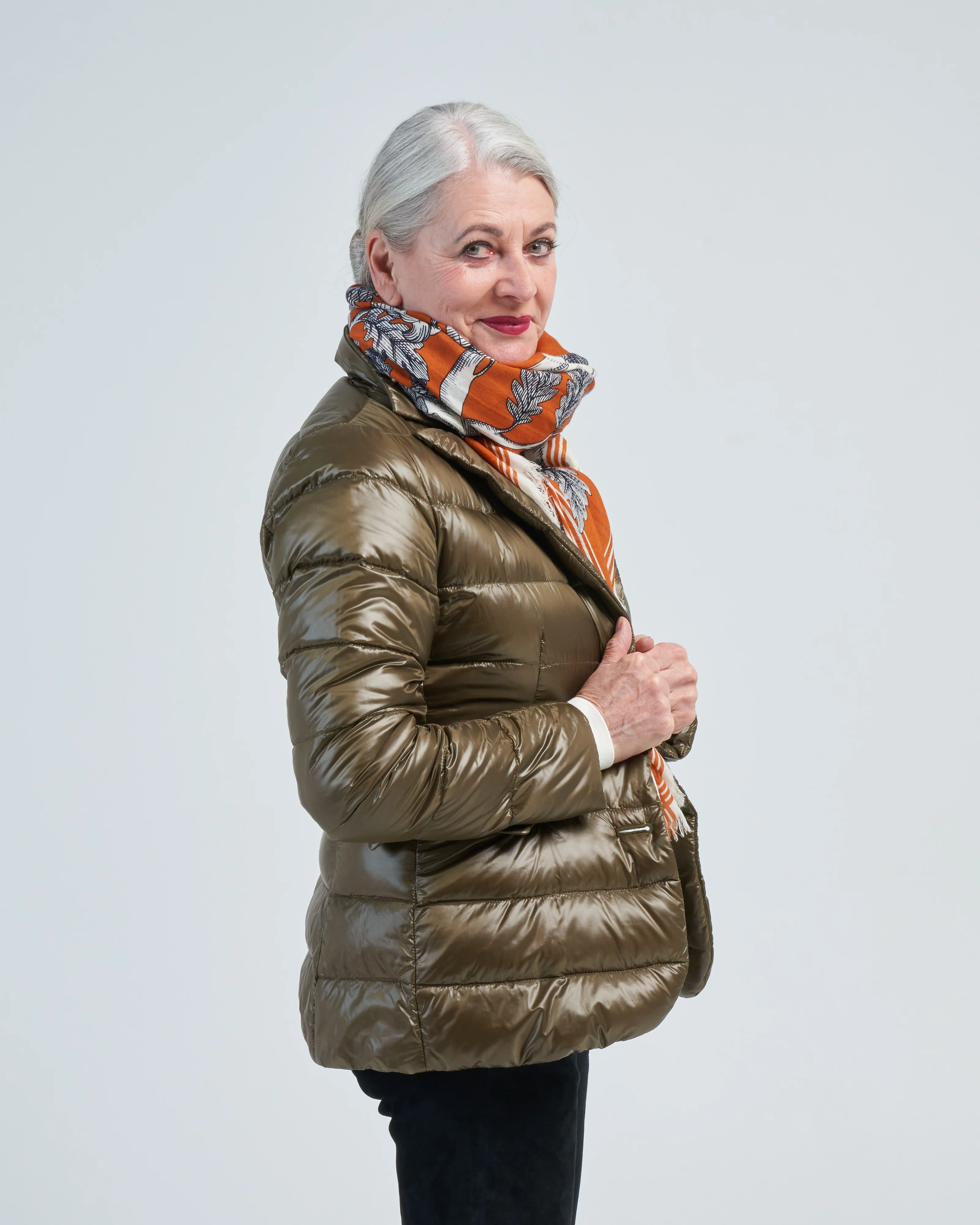 nylon ultralight fitted blazer - Image 4