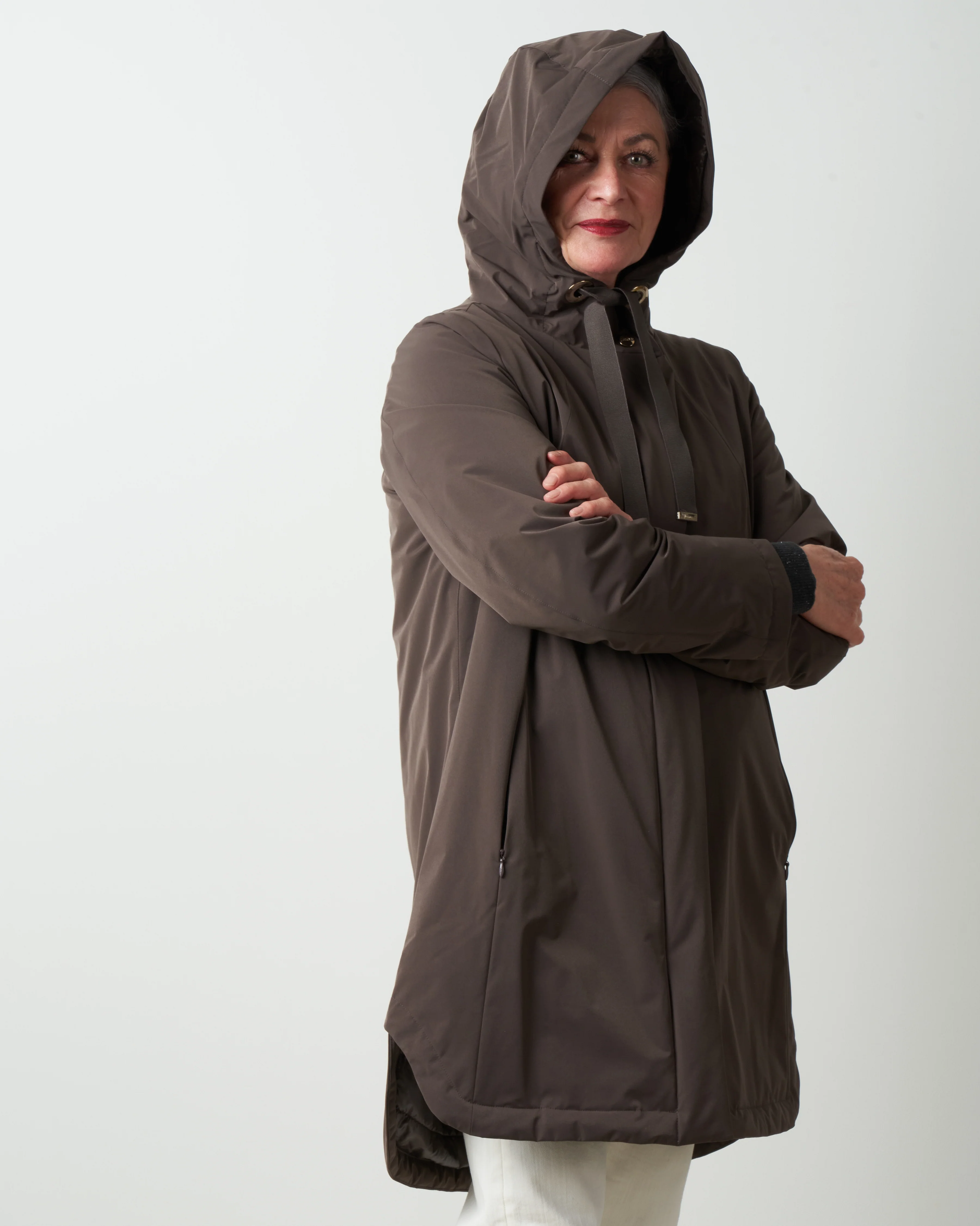 travel coat - chocolate - Image 2