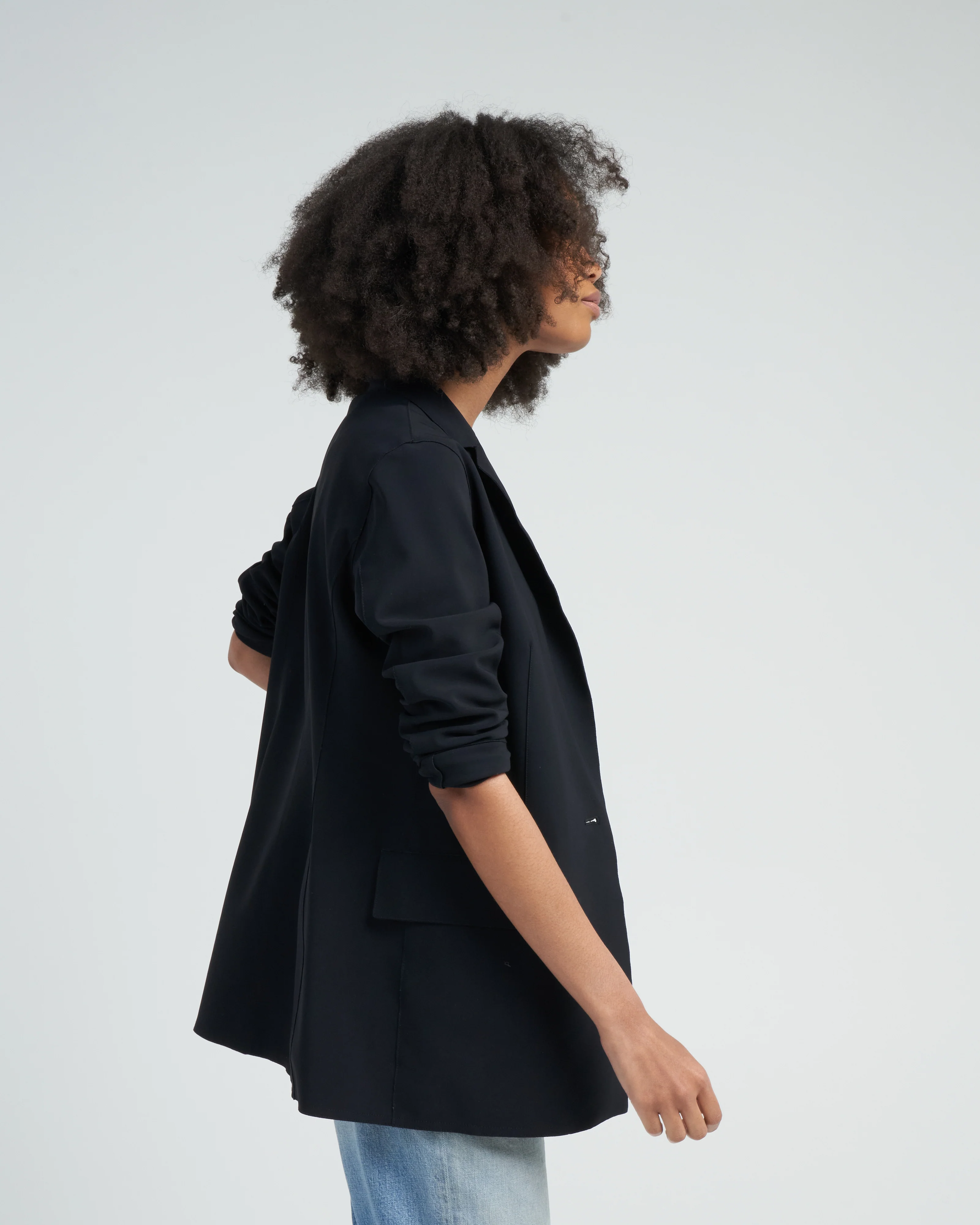 pef-scuba blazer - black - Image 3