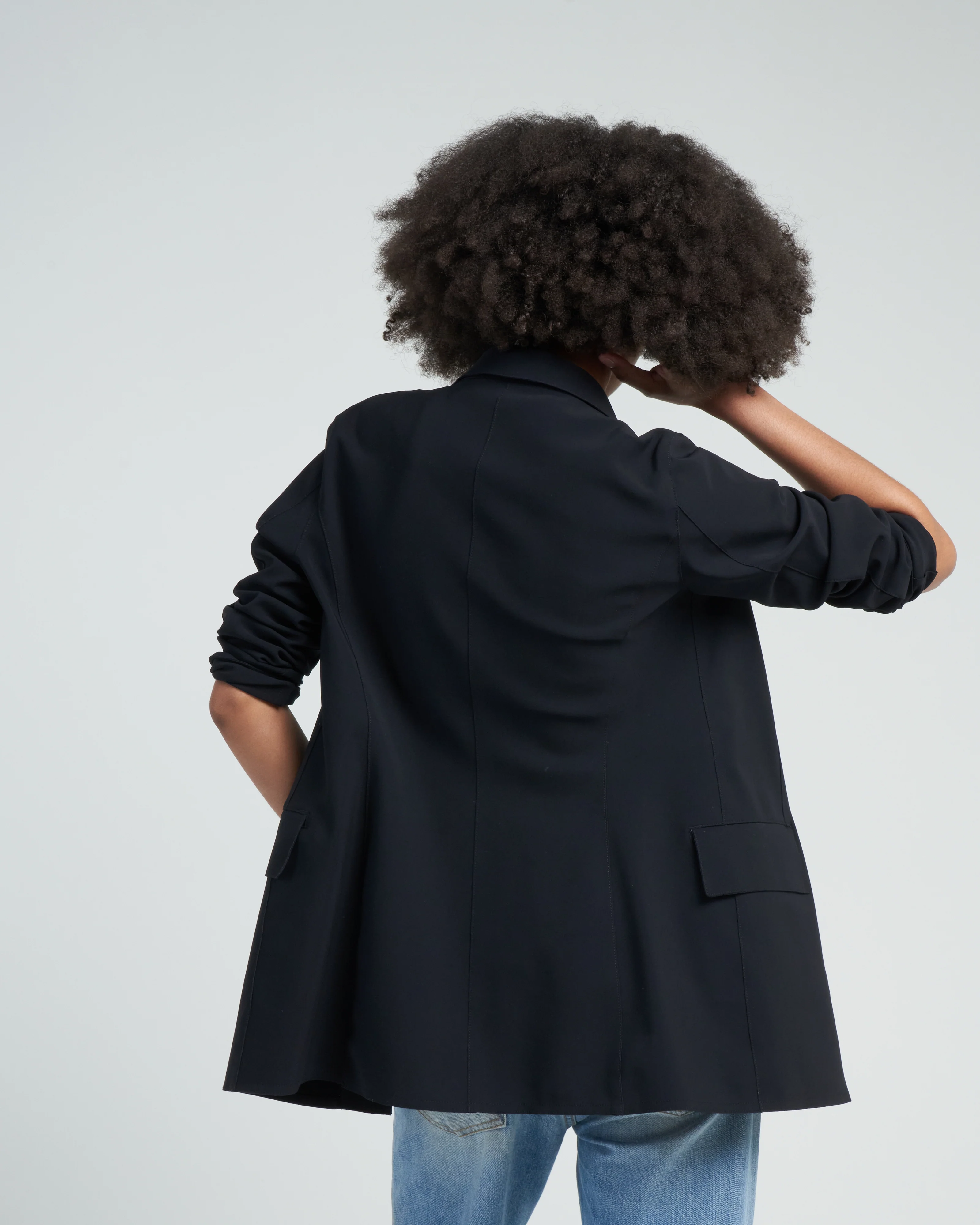 pef-scuba blazer - black - Image 4