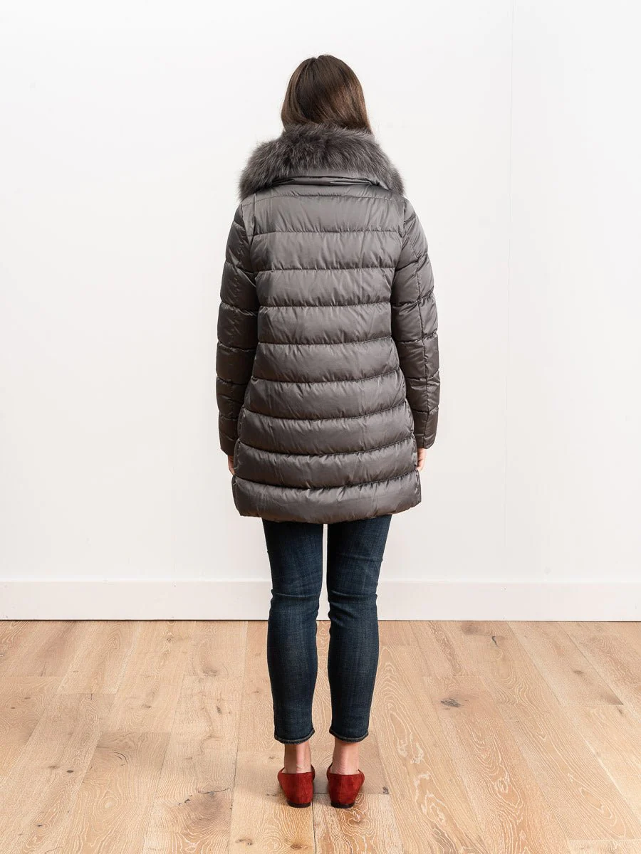 hi lo windguard & fur coat - Image 3