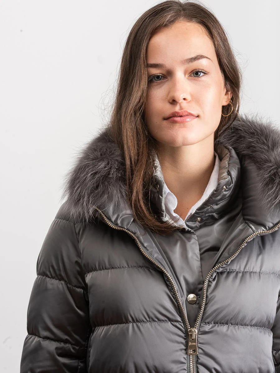 hi lo windguard & fur coat - Image 5