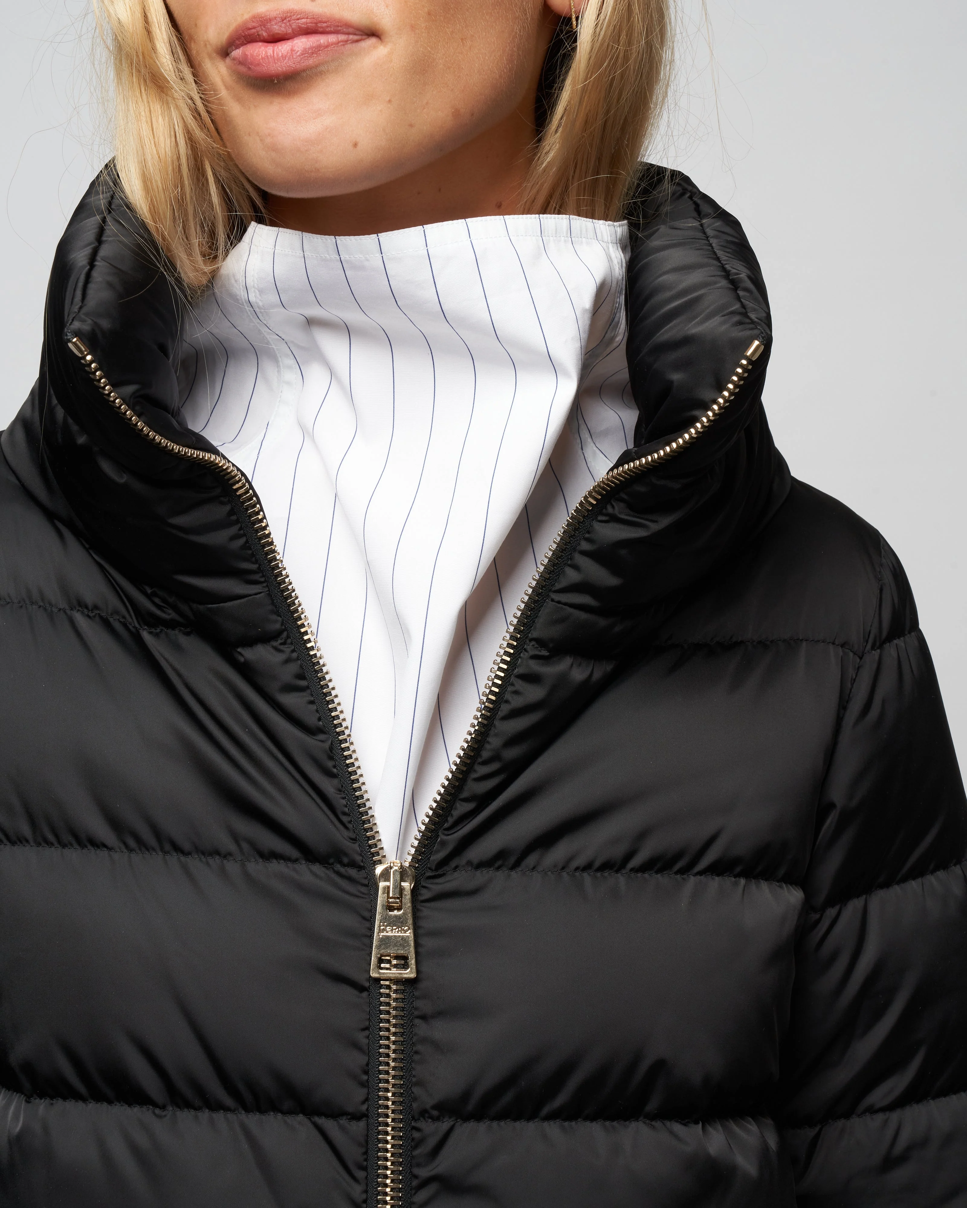 short jacket with bell sleeves - nero - Image 5