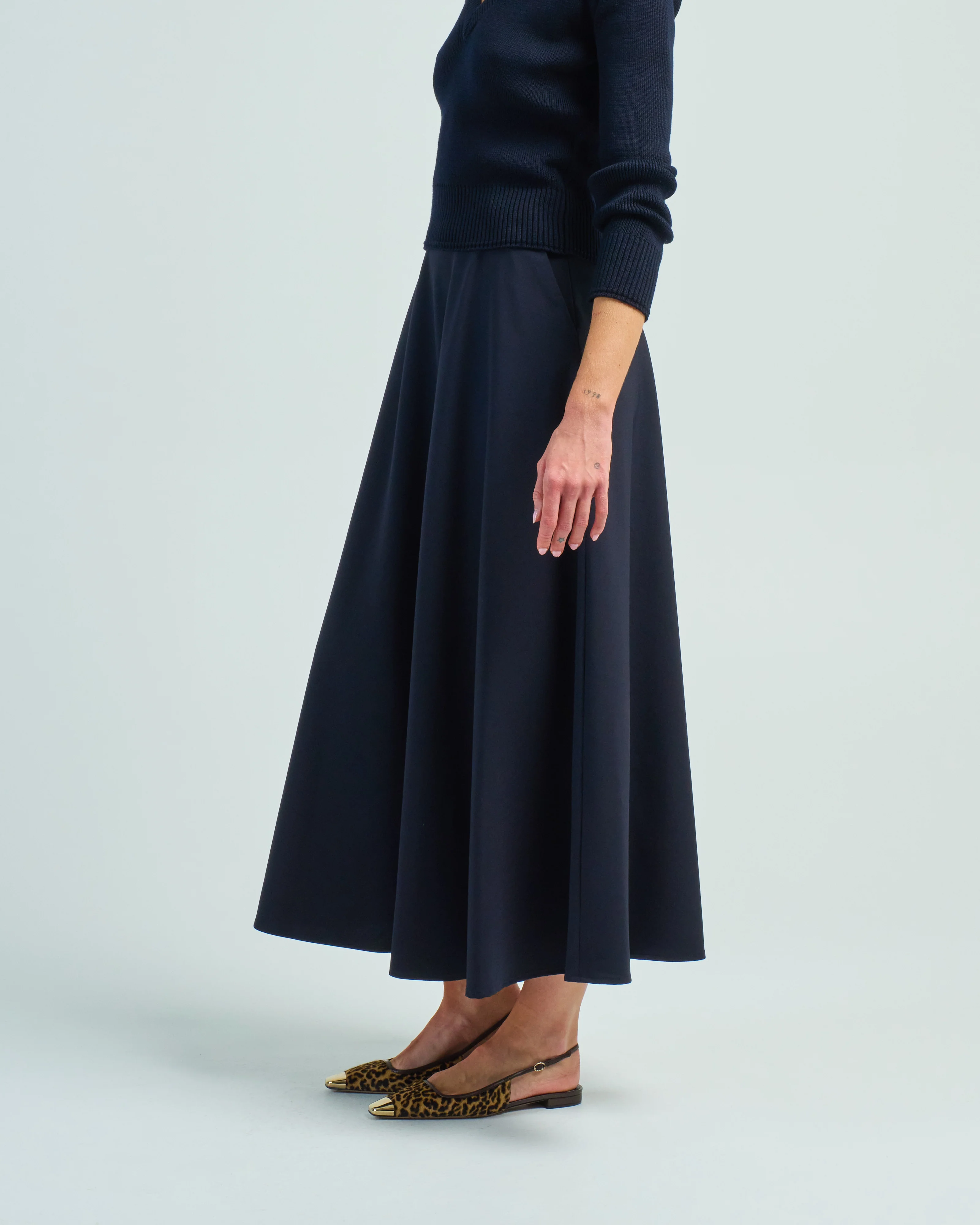 soft wool skirt - Image 3