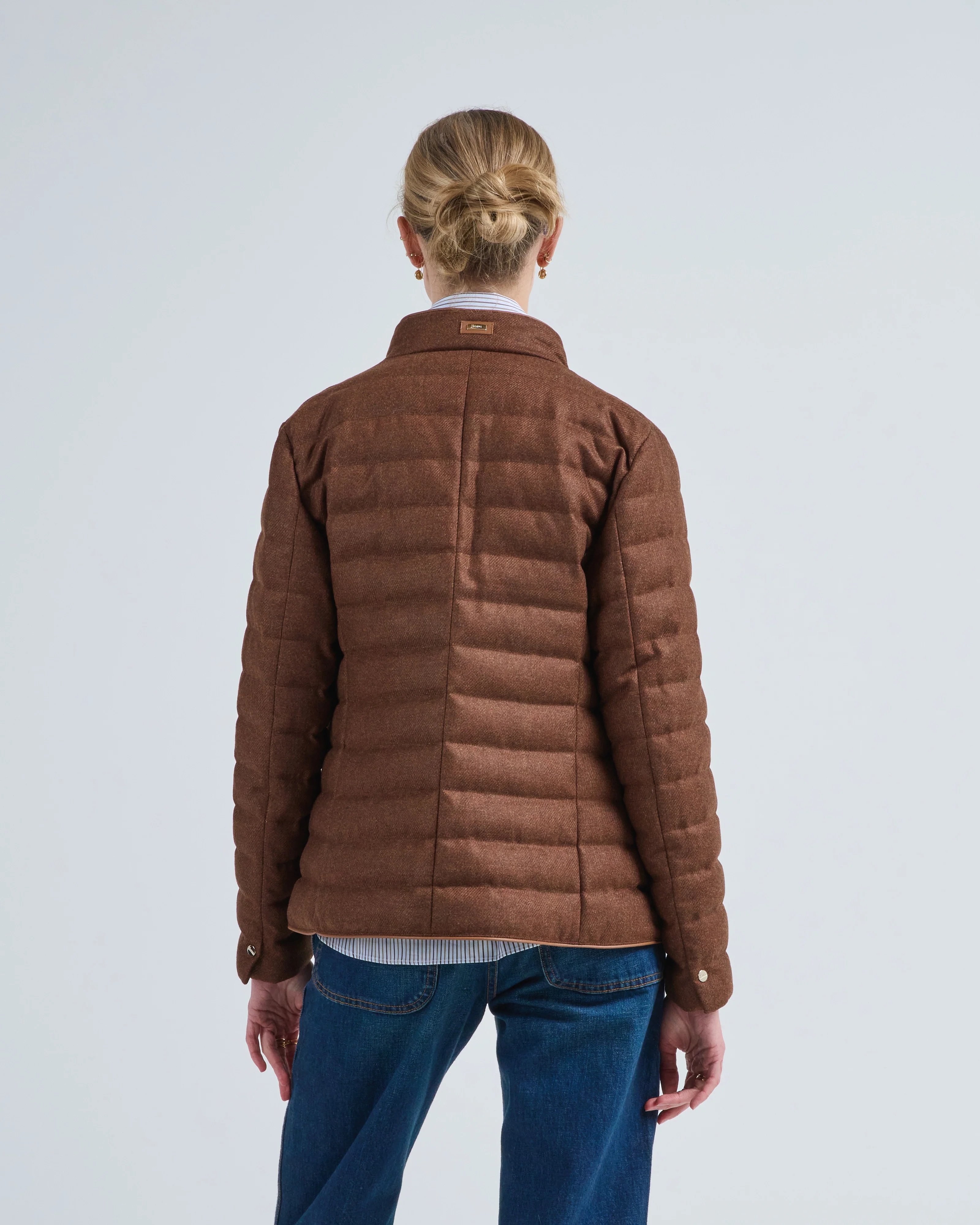 wool tweed blazer - Image 5