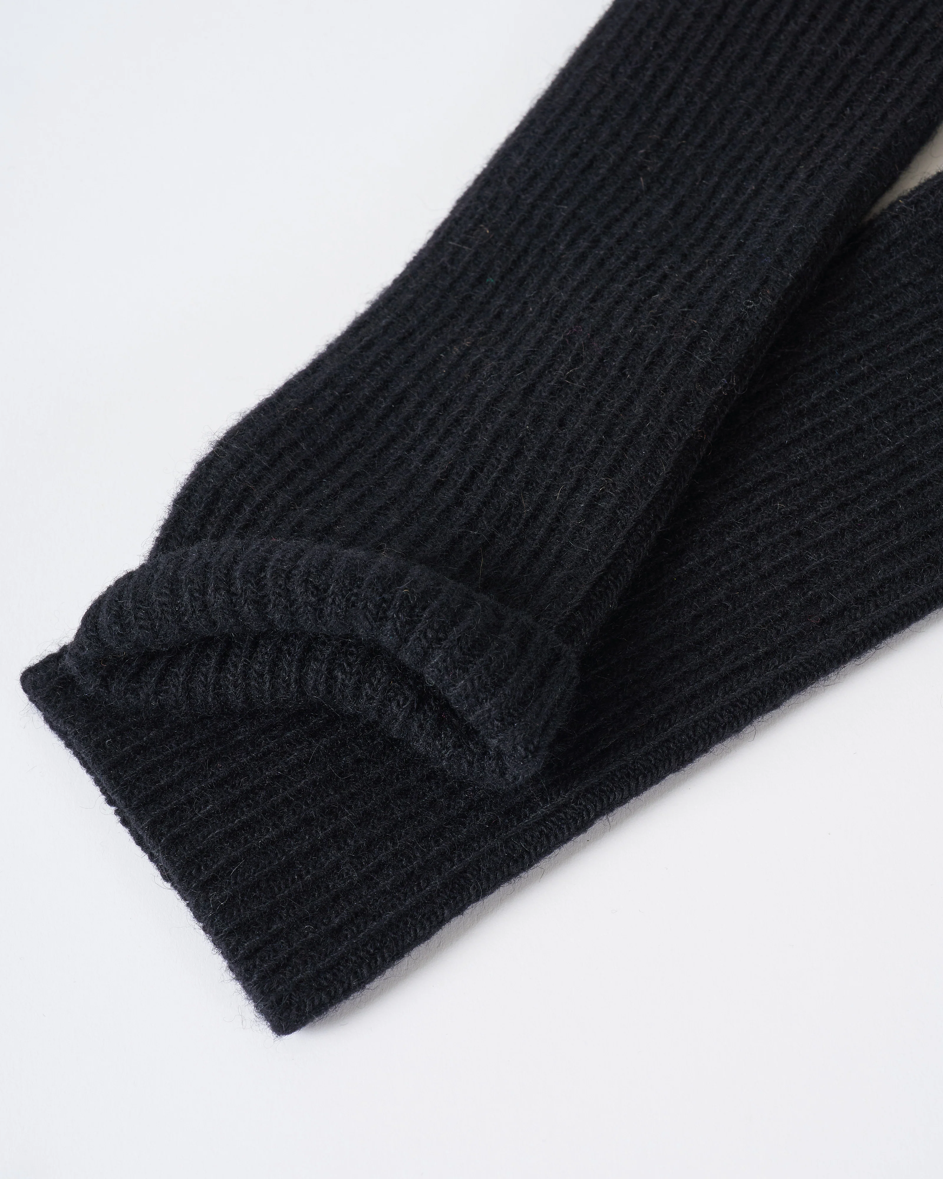 5 finger long cuff cashmere - Image 3