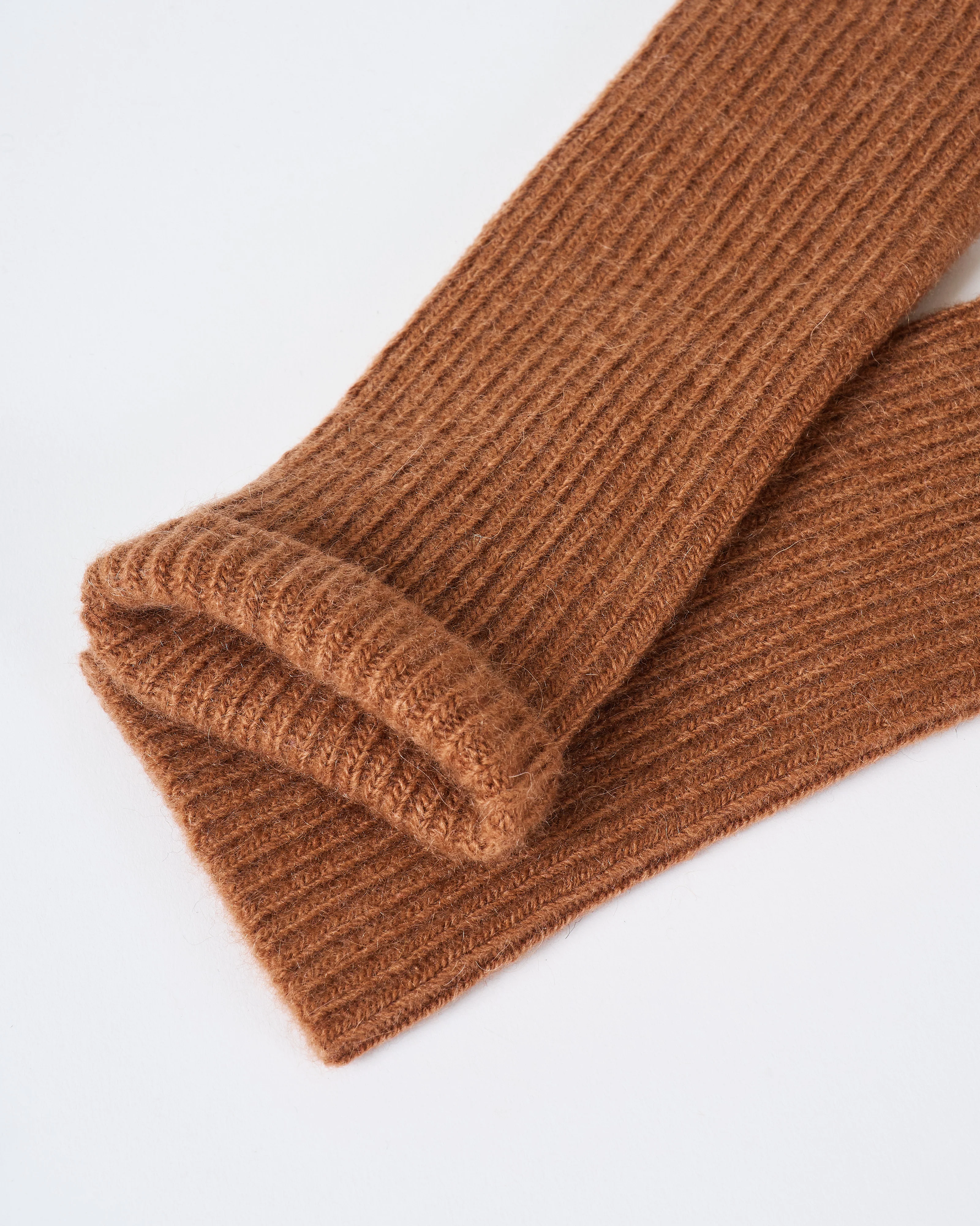 5 finger long cuff cashmere - Image 3