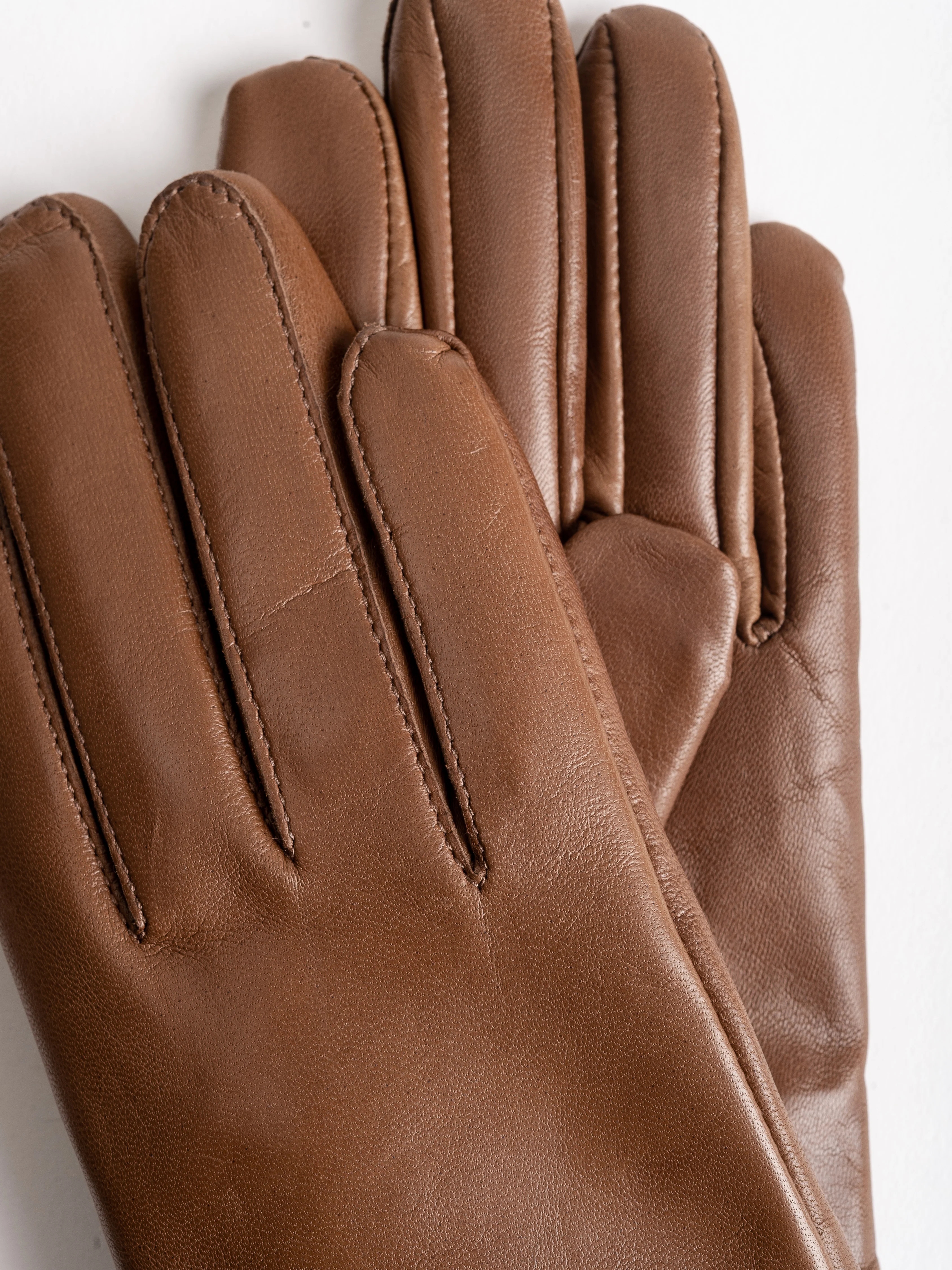 megan gloves - light brown - Image 2