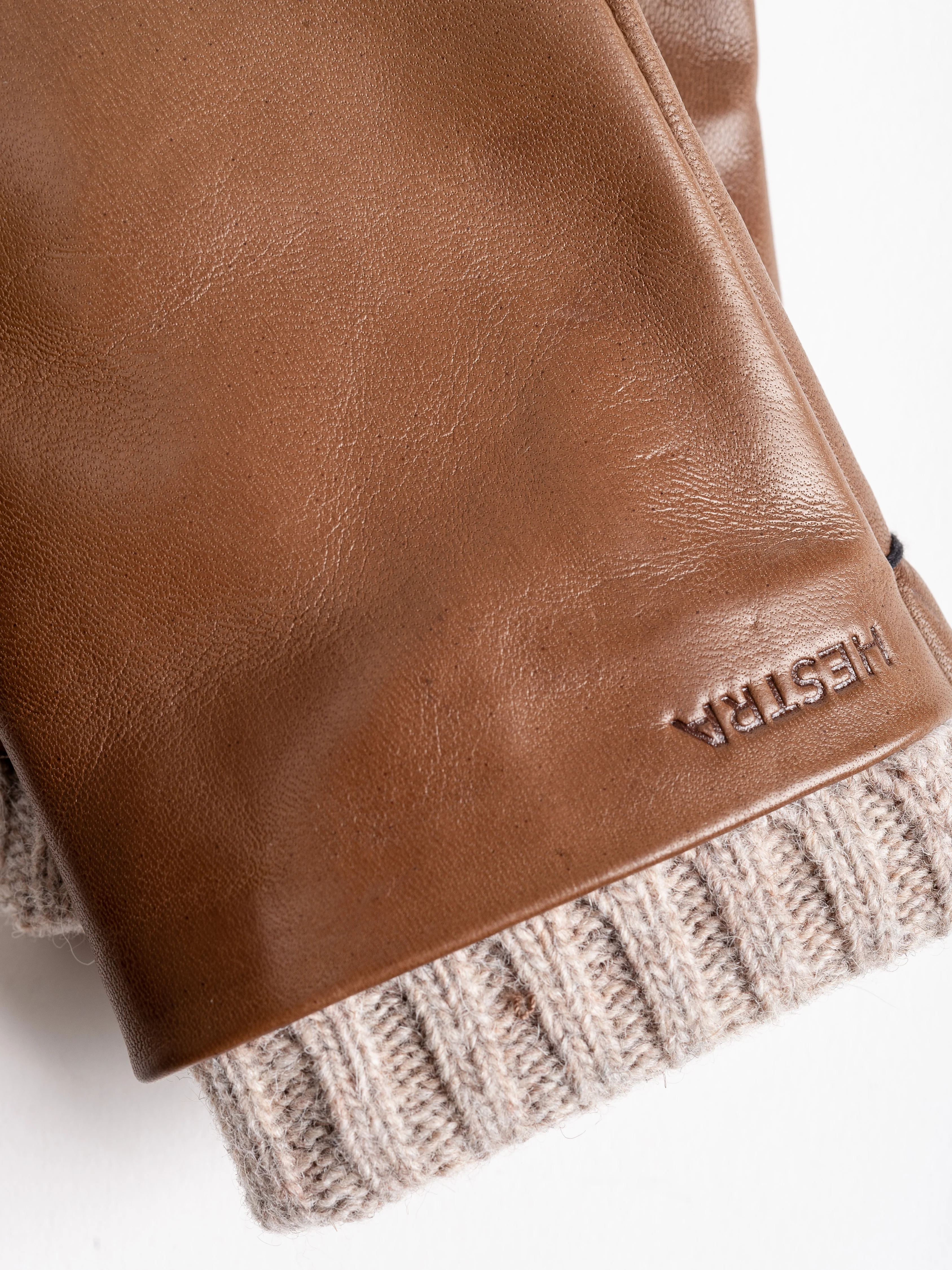 megan gloves - light brown - Image 3