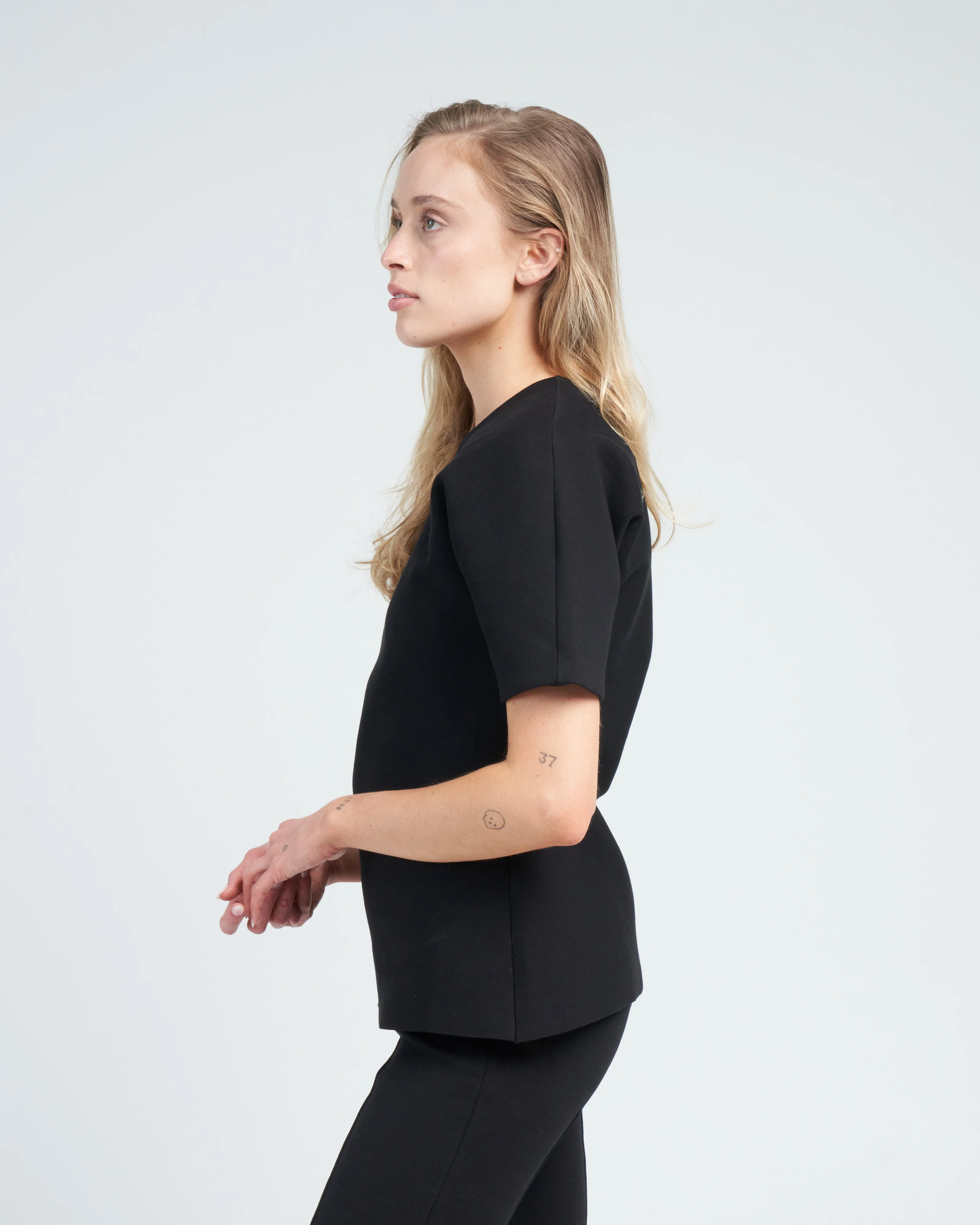 bianca top - black - Image 3