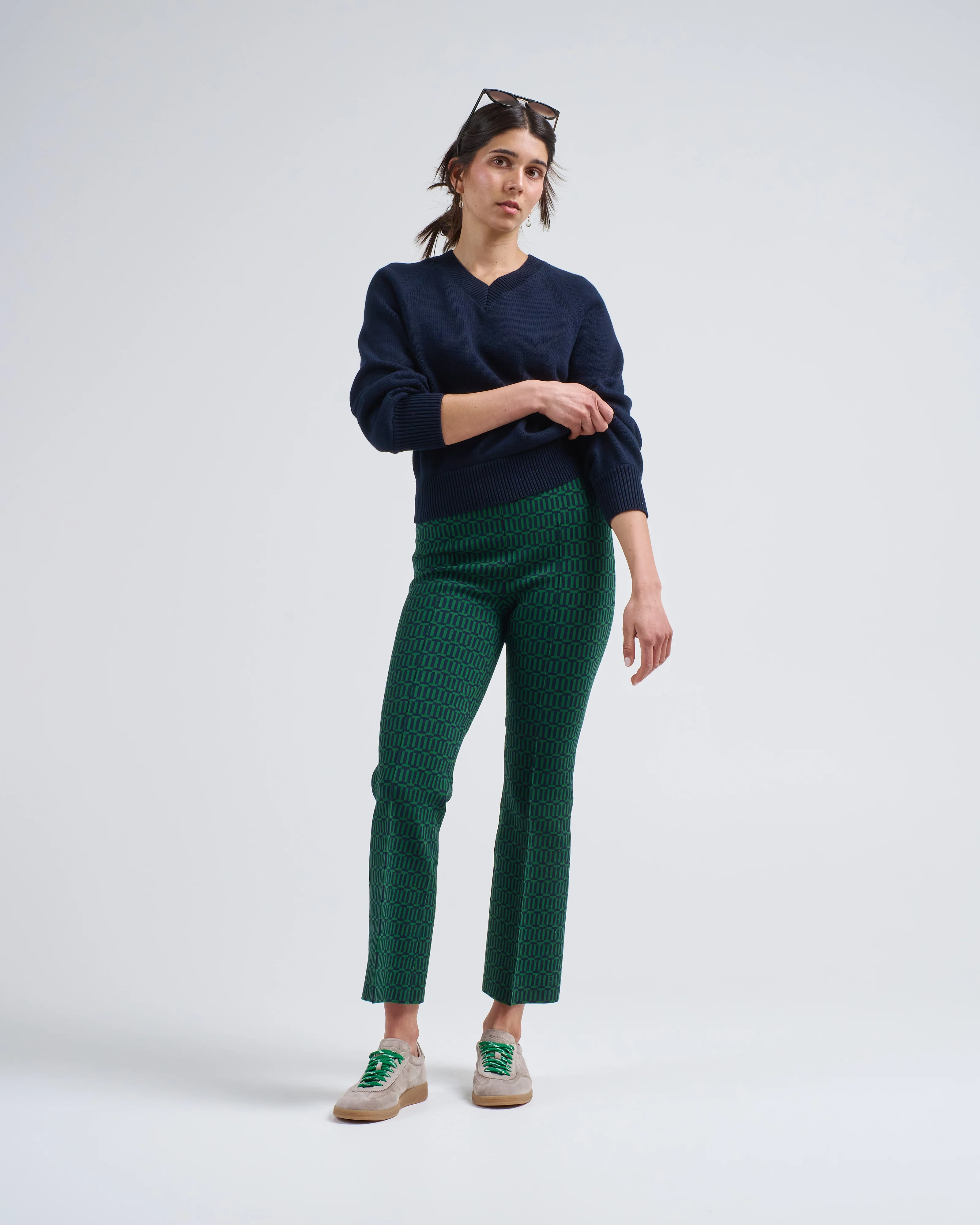 geo jacquard charlie pant - Image 2