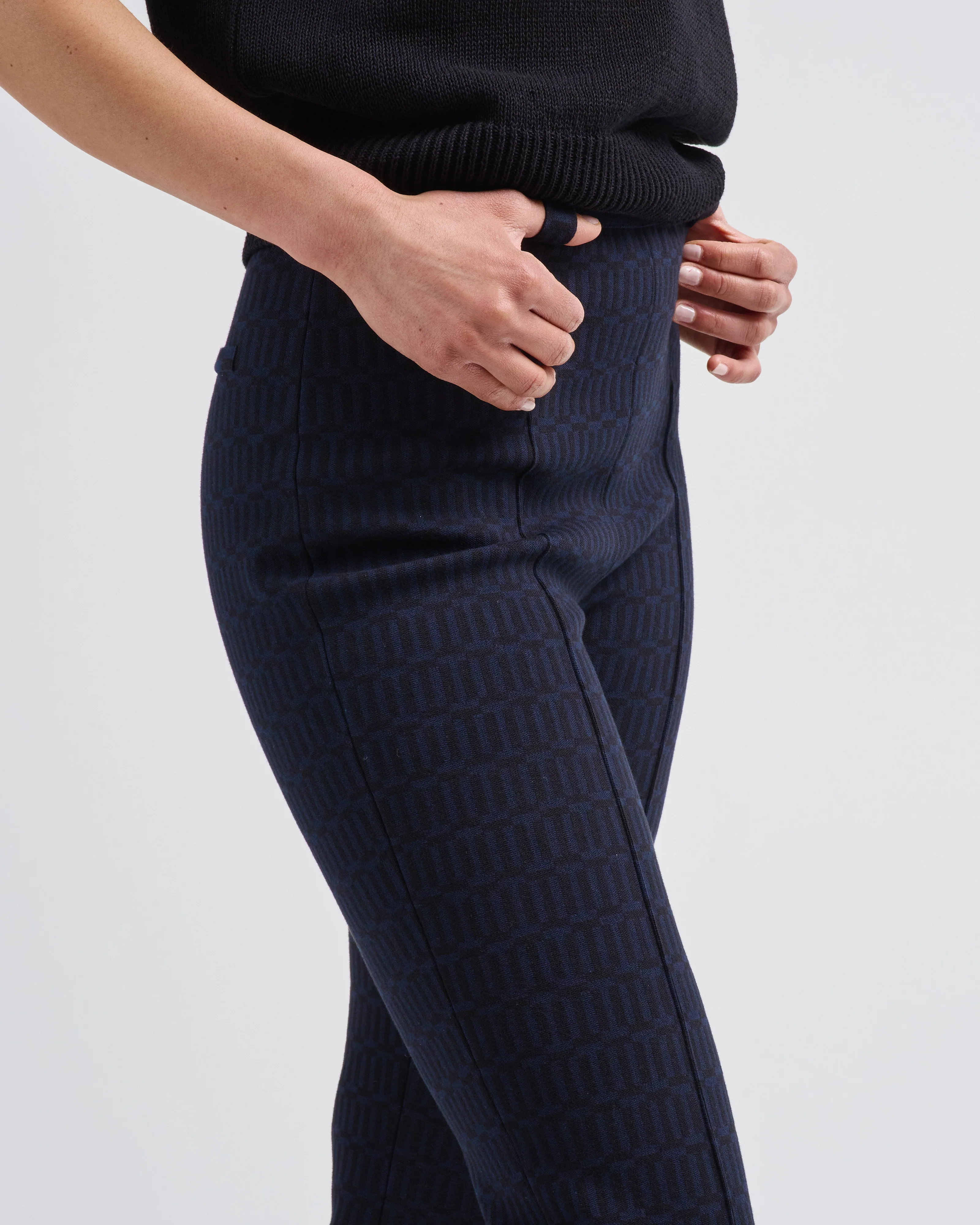 geo jacquard charlie pant - Image 2