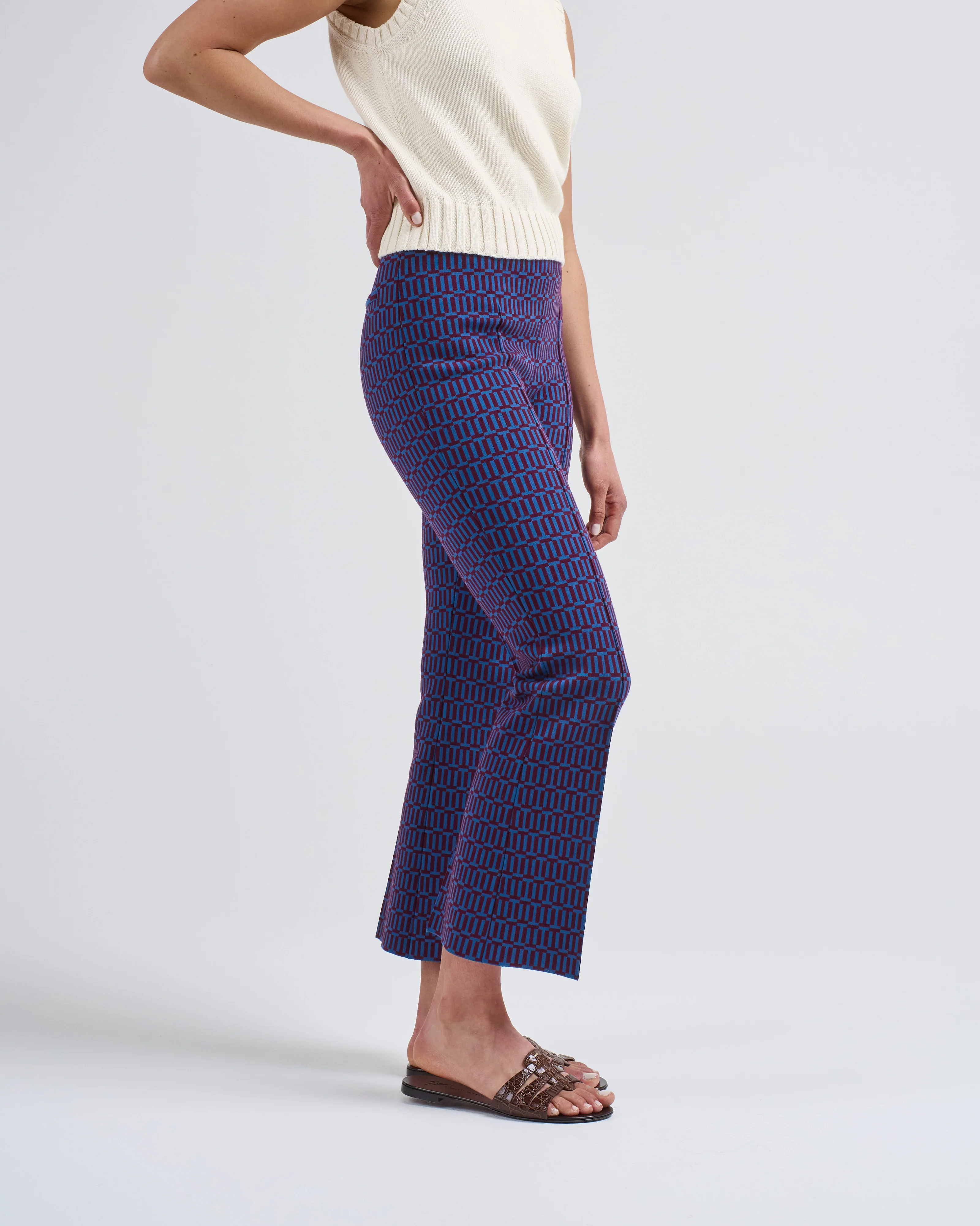 geo jacquard charlie pant - Image 4