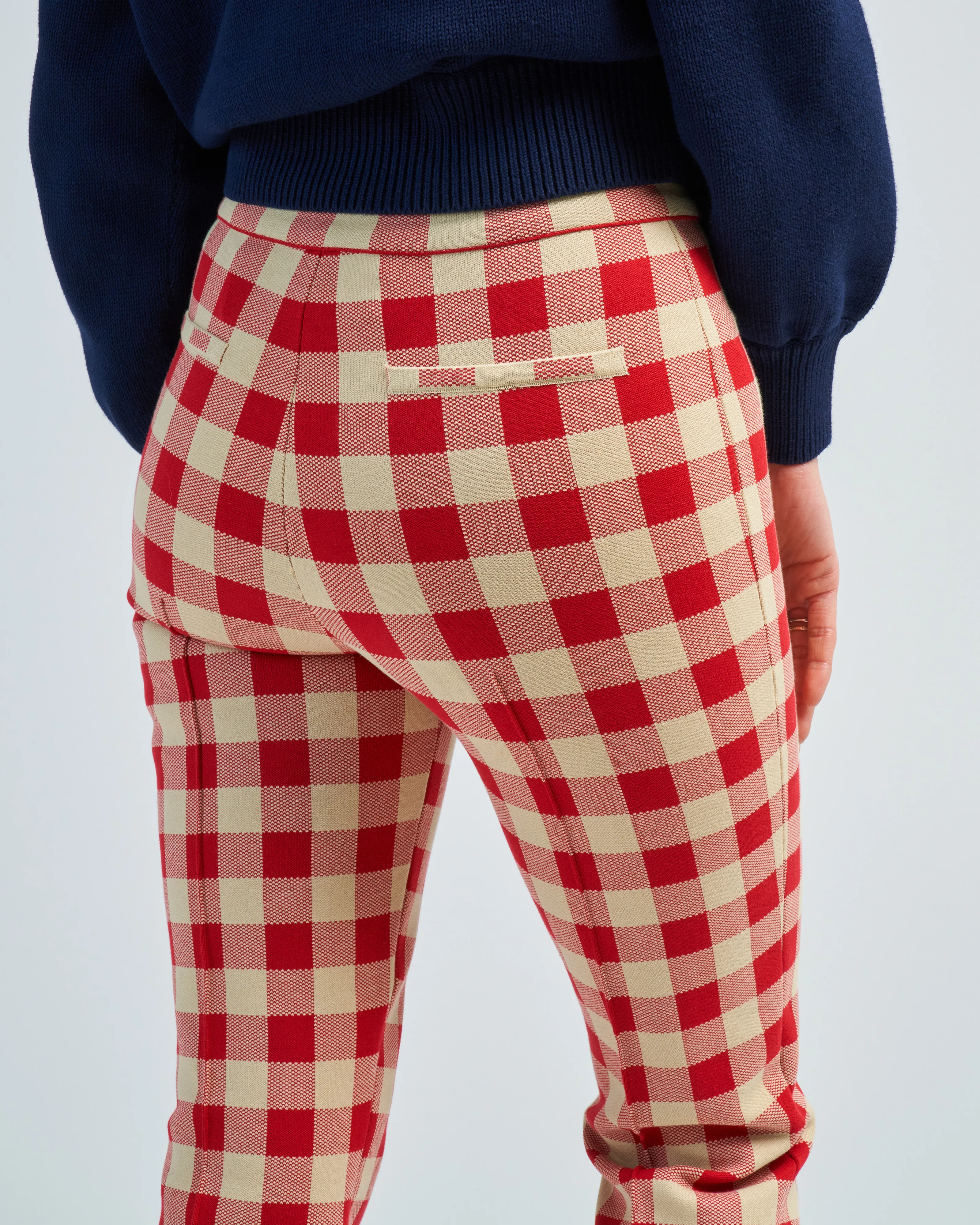 gingham kick pant - Image 5