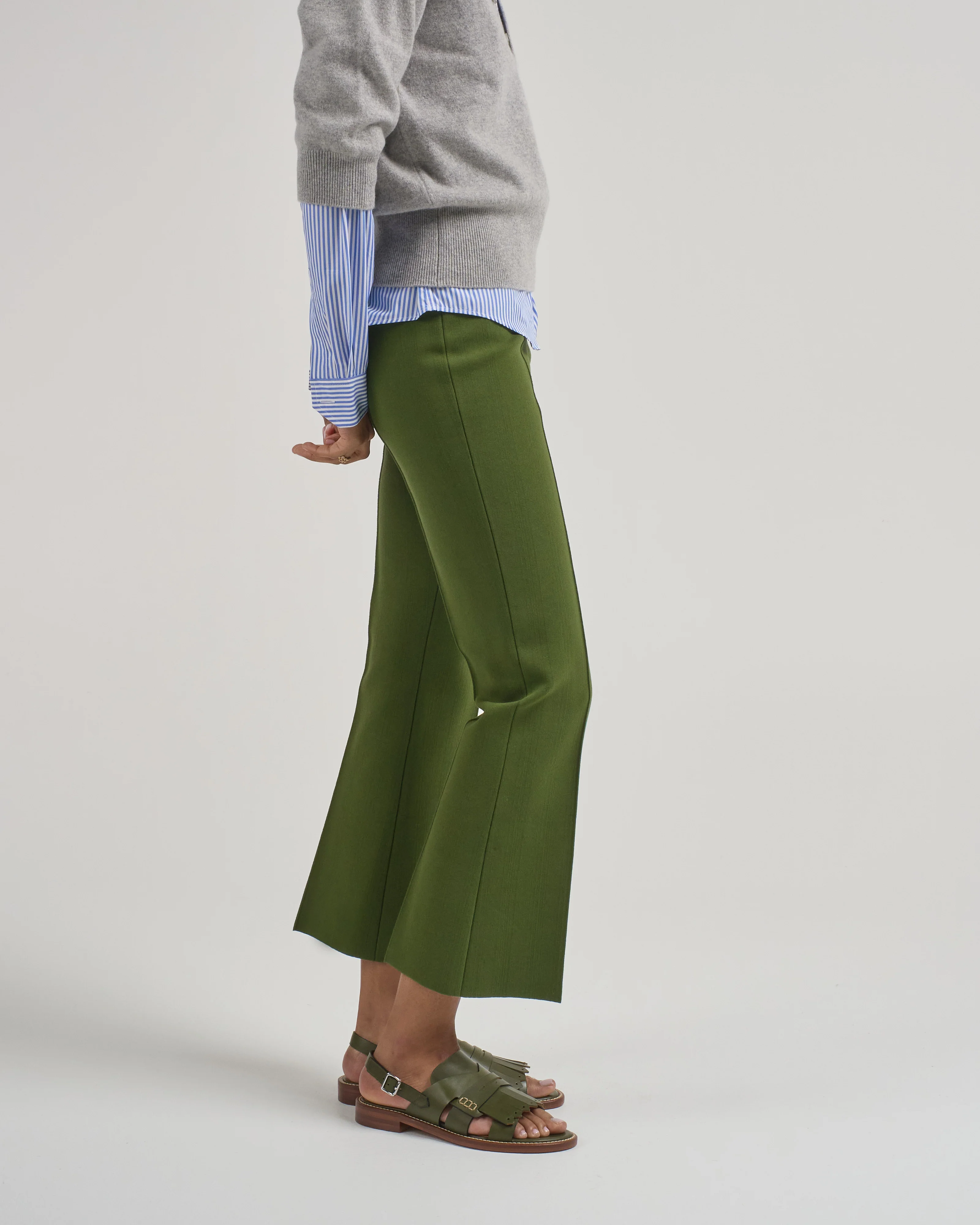 tonal stripe kick pant - Image 4