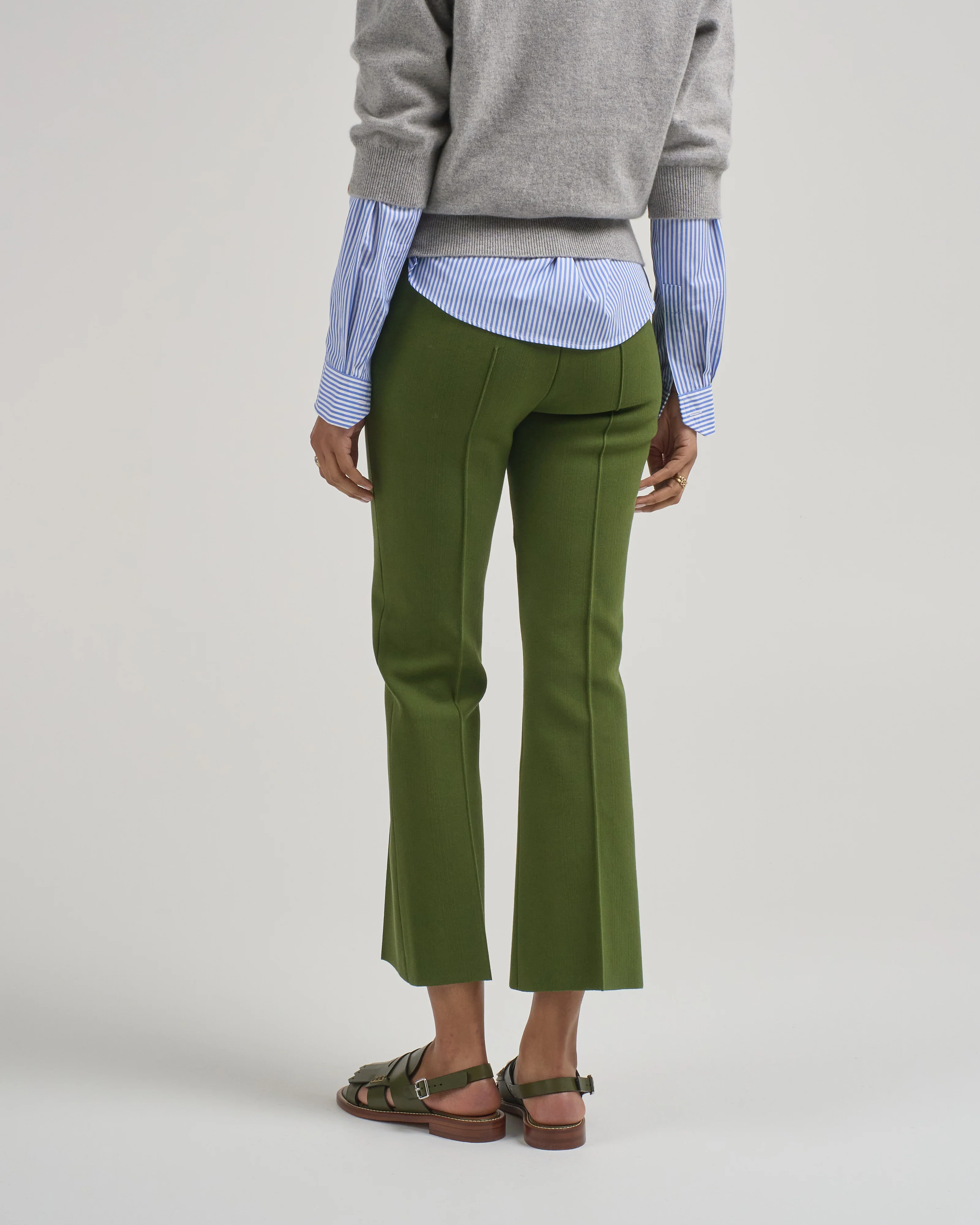 tonal stripe kick pant - Image 5