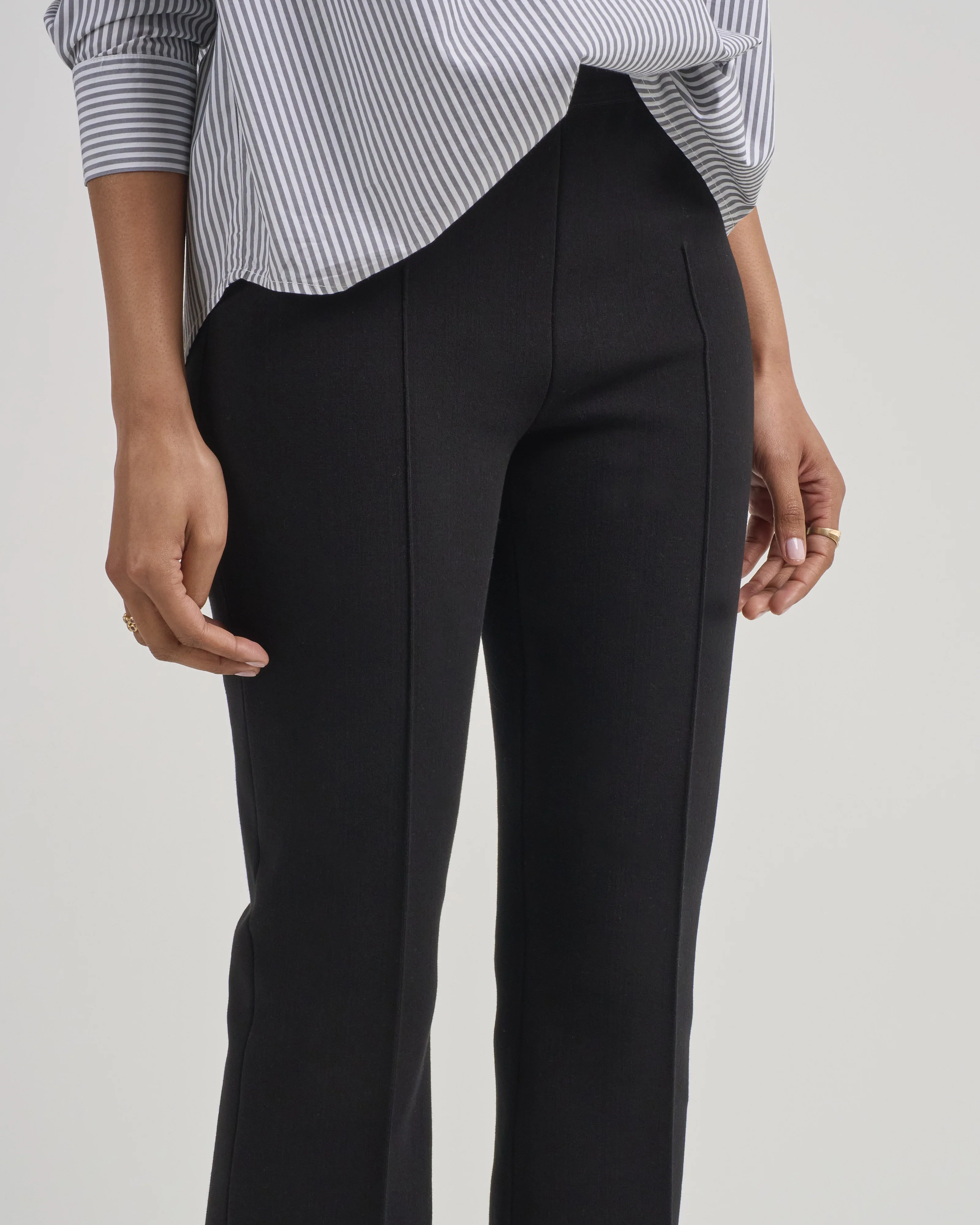 tonal stripe kick pant - Image 4